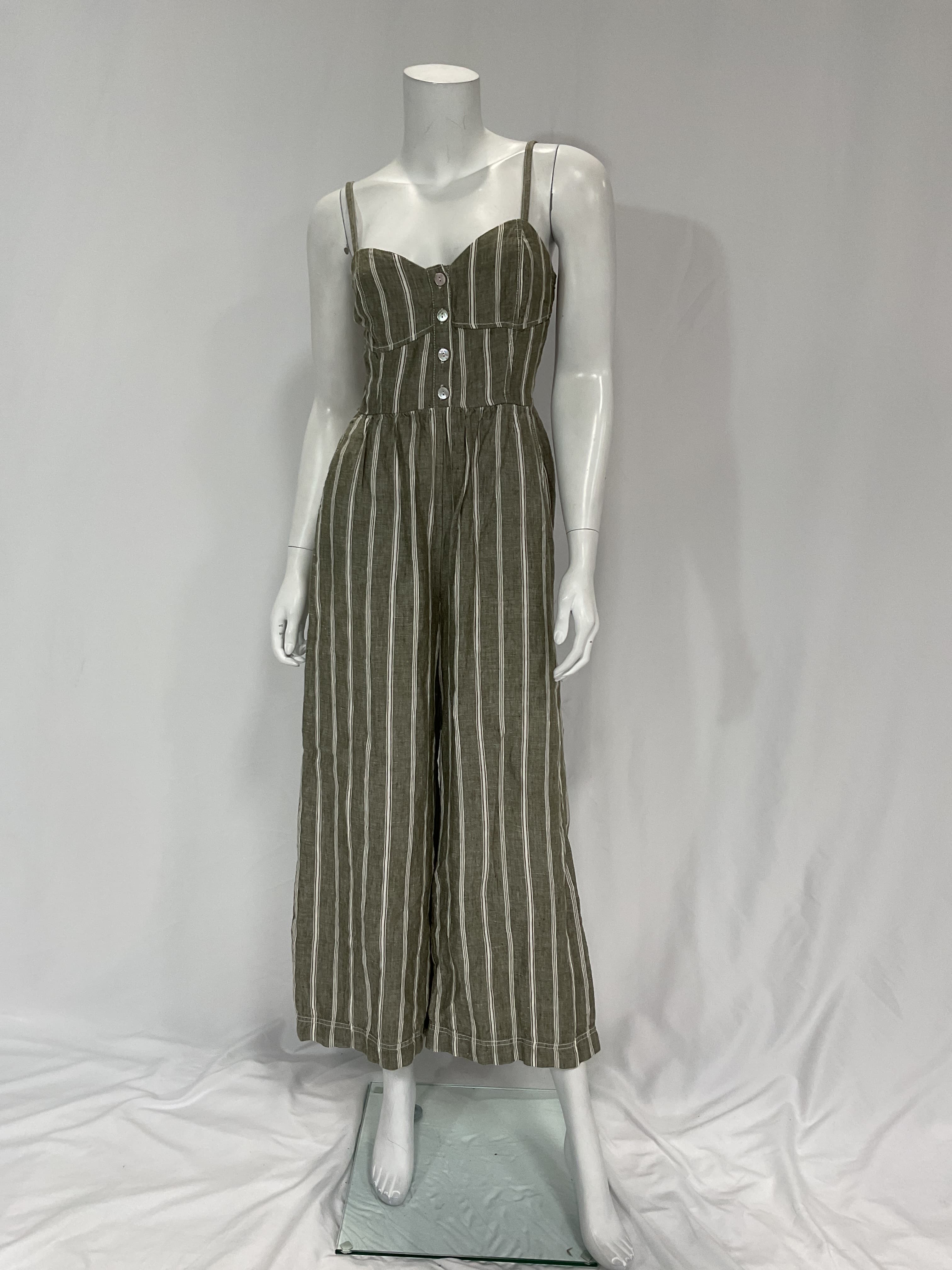 Sleeveless Wide Leg Jumpsuit - Image 2