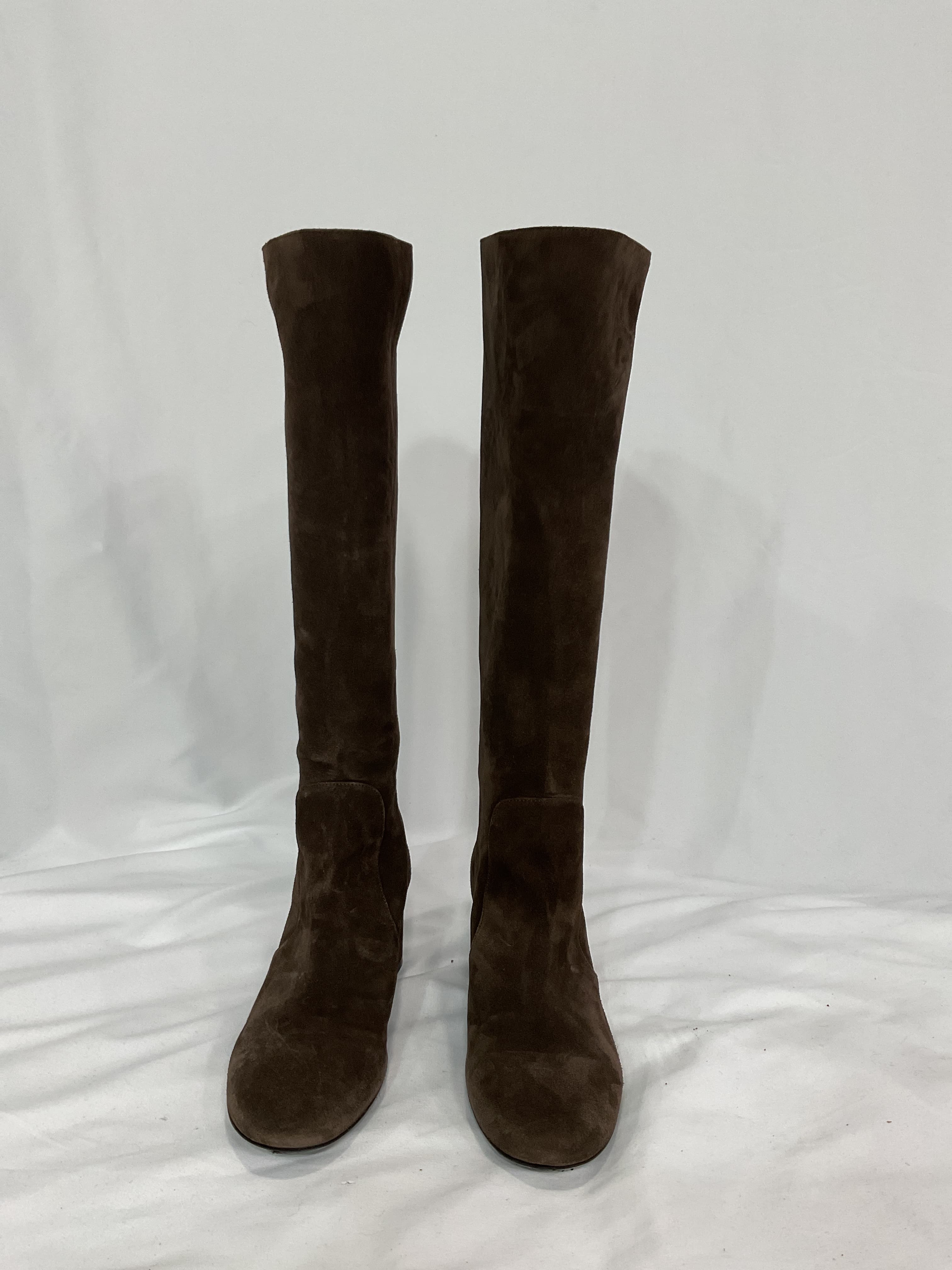 Miller Suede Knee Boots - Image 2
