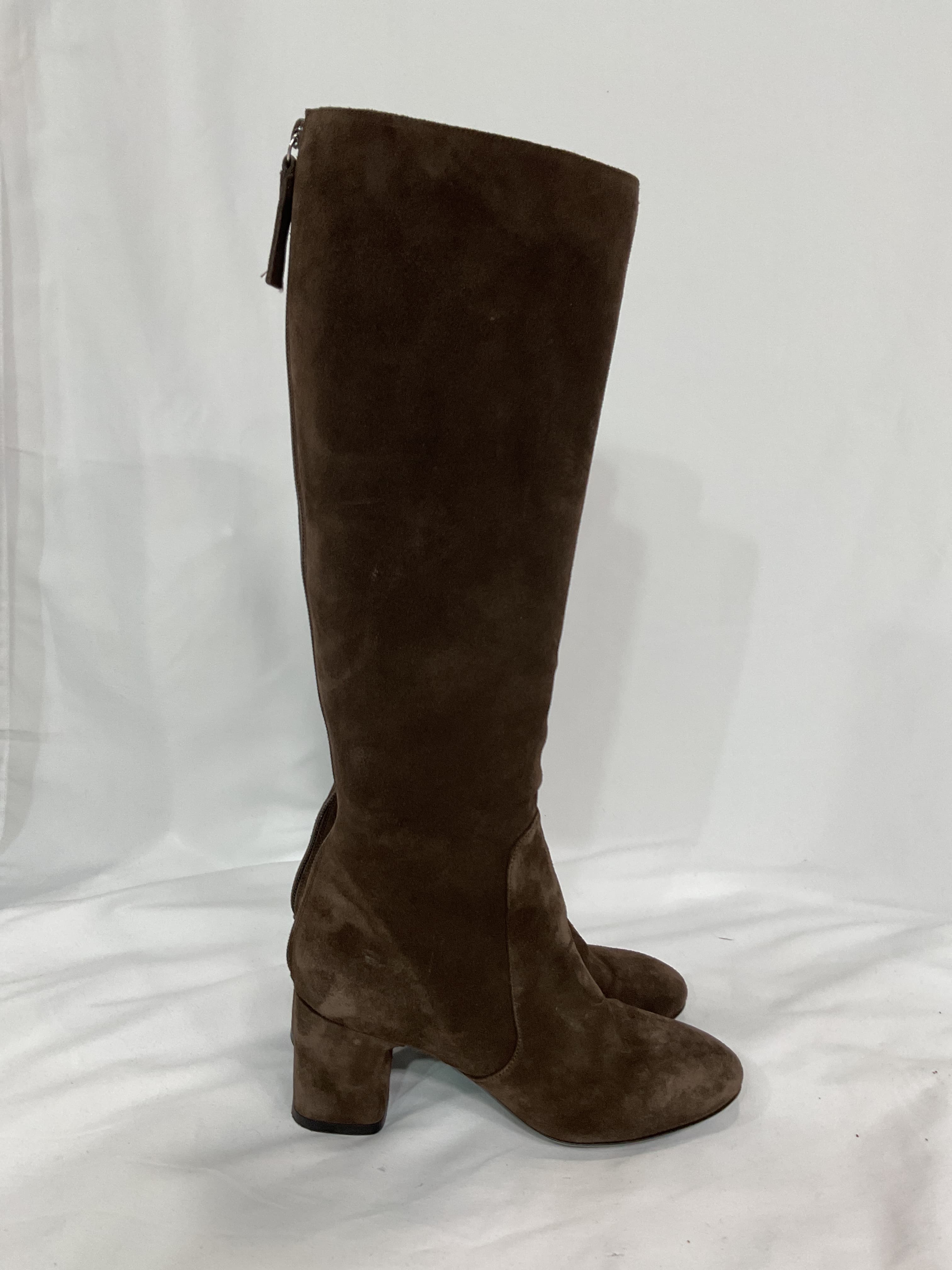 Miller Suede Knee Boots - Image 4