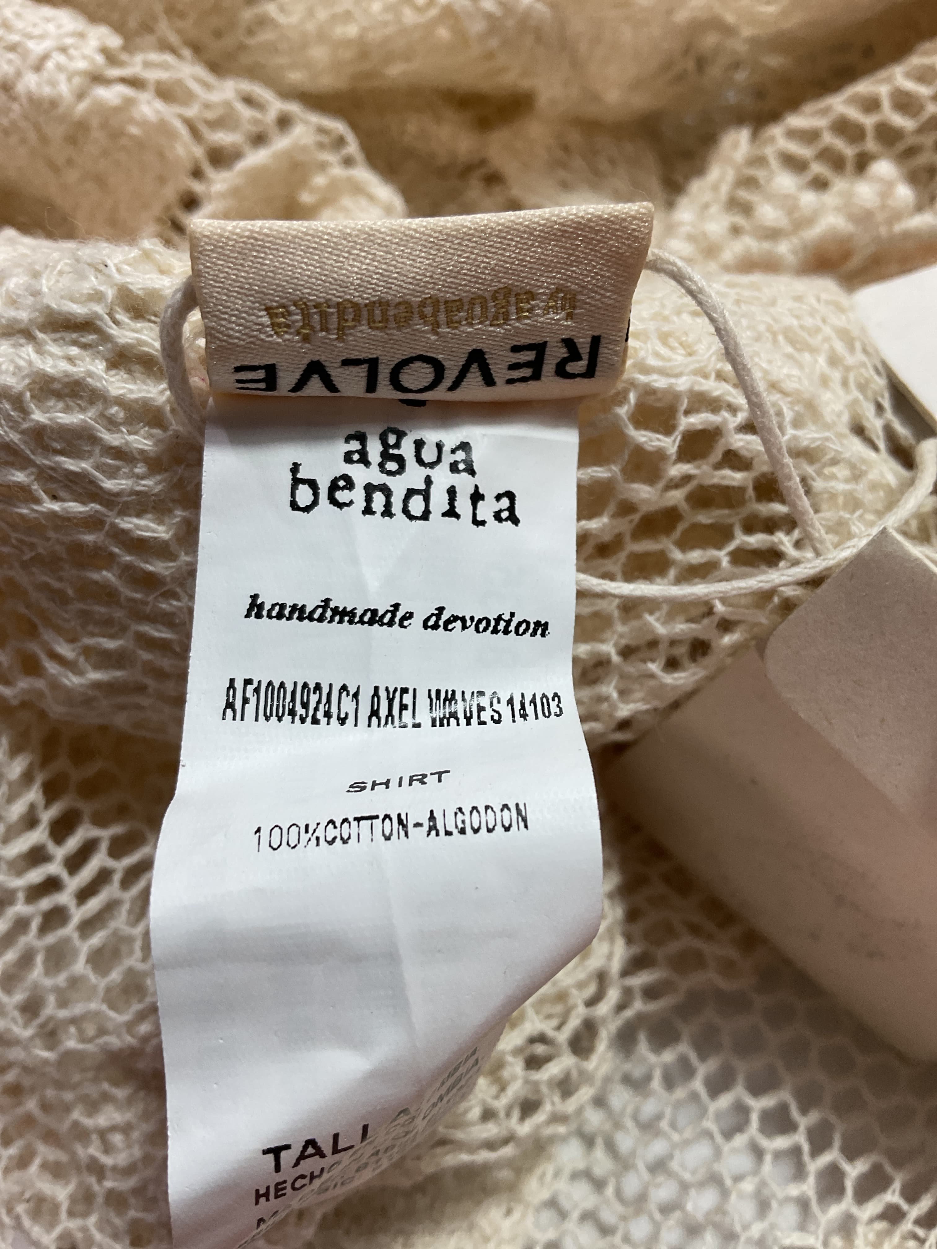 Agua Bendita X Revolve Axel Top In Ivory - Image 3