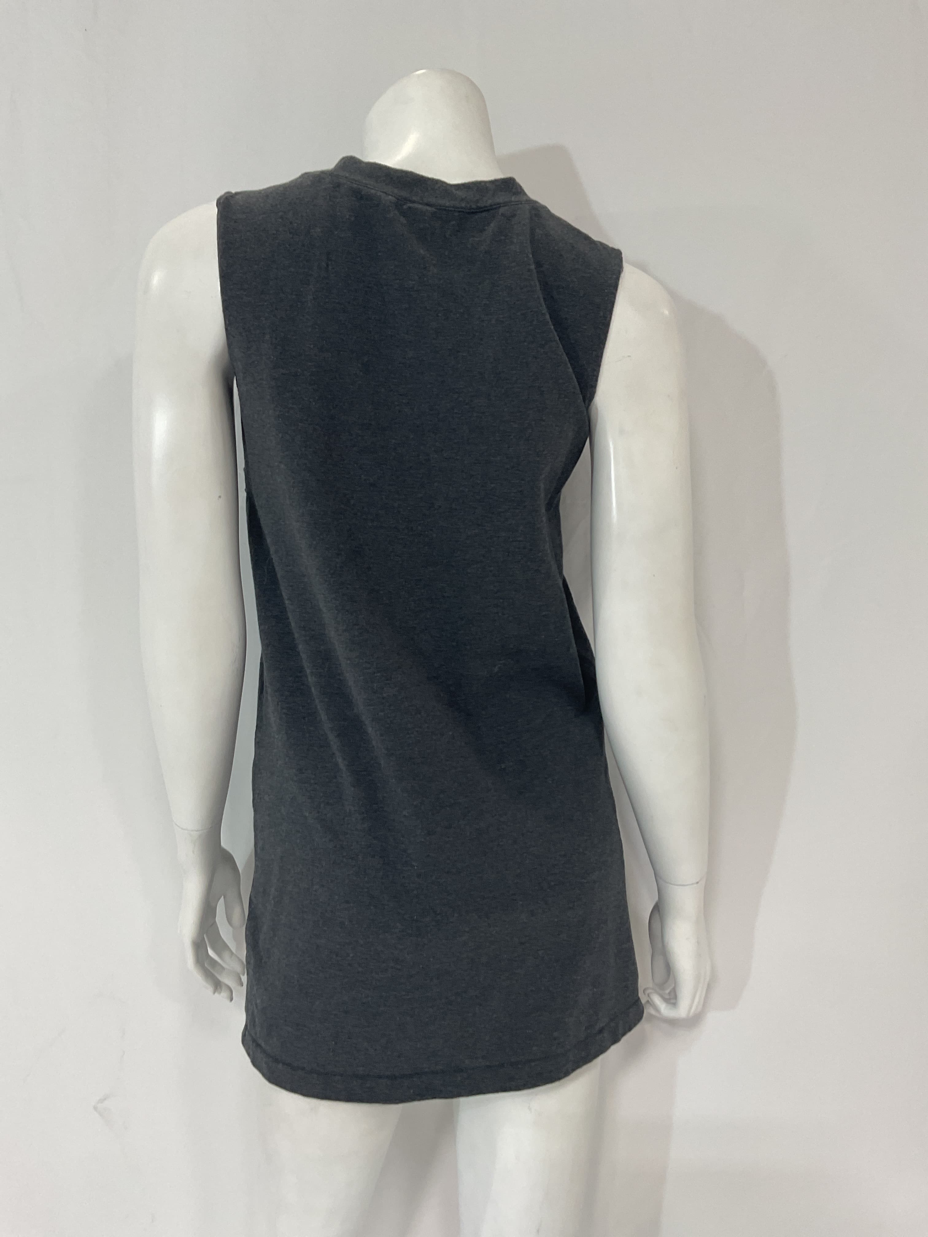 Sleeveless Tailored Terry Mini Dress - Image 2