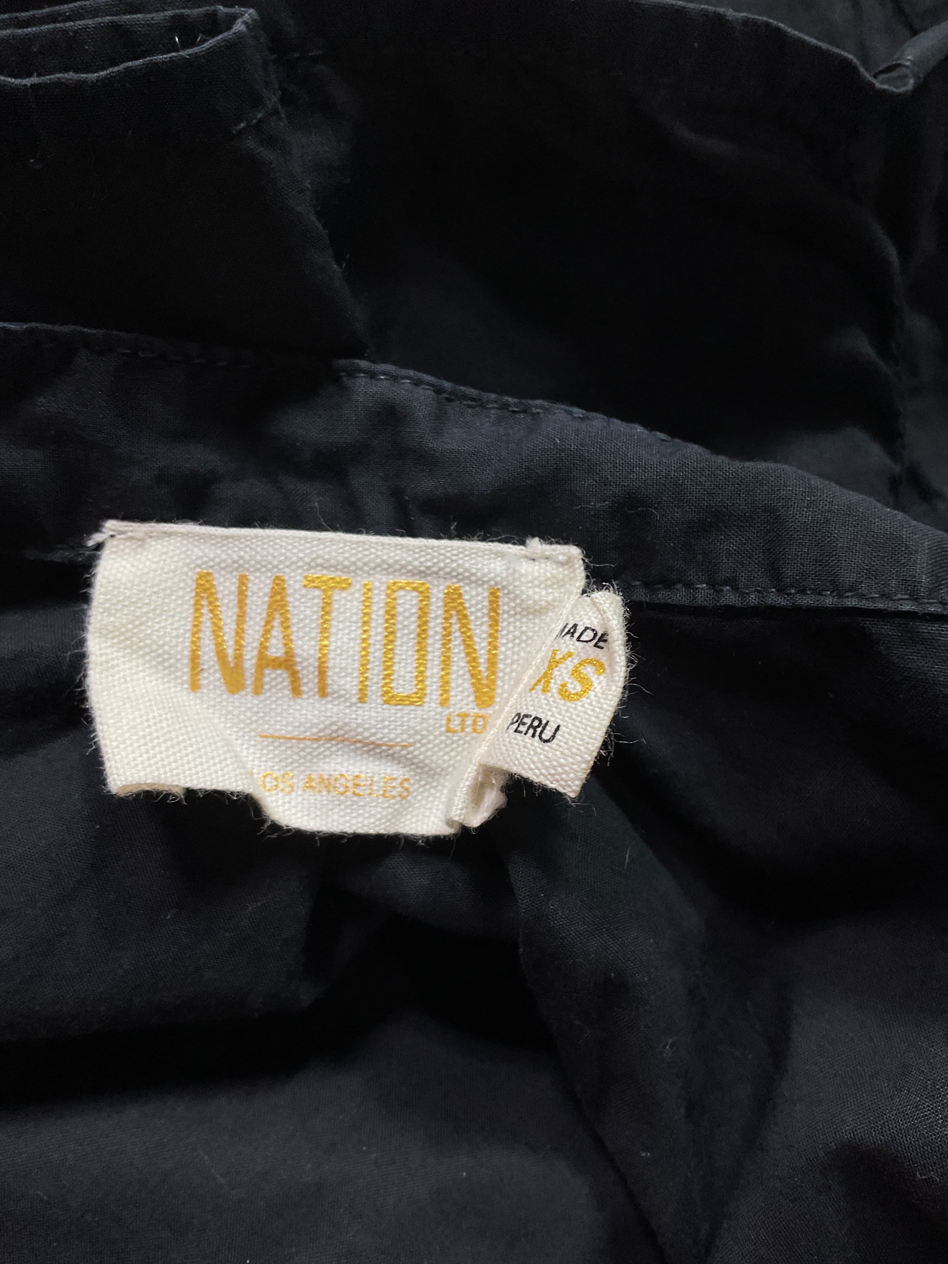Geneva Romantic Crop Top In Jet Black - Image 3