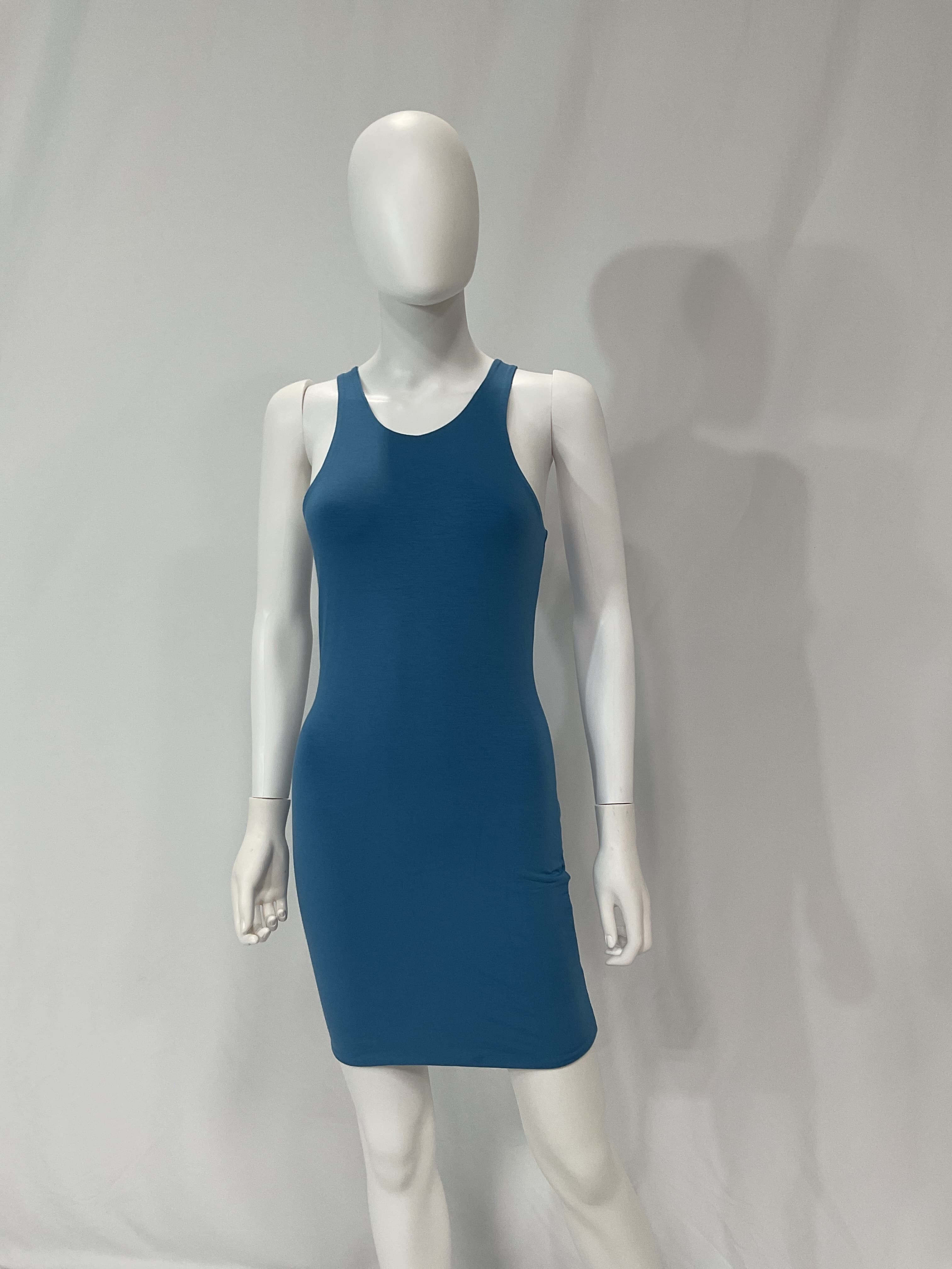 Tumu Racerback Dress In Tidal - Image 2
