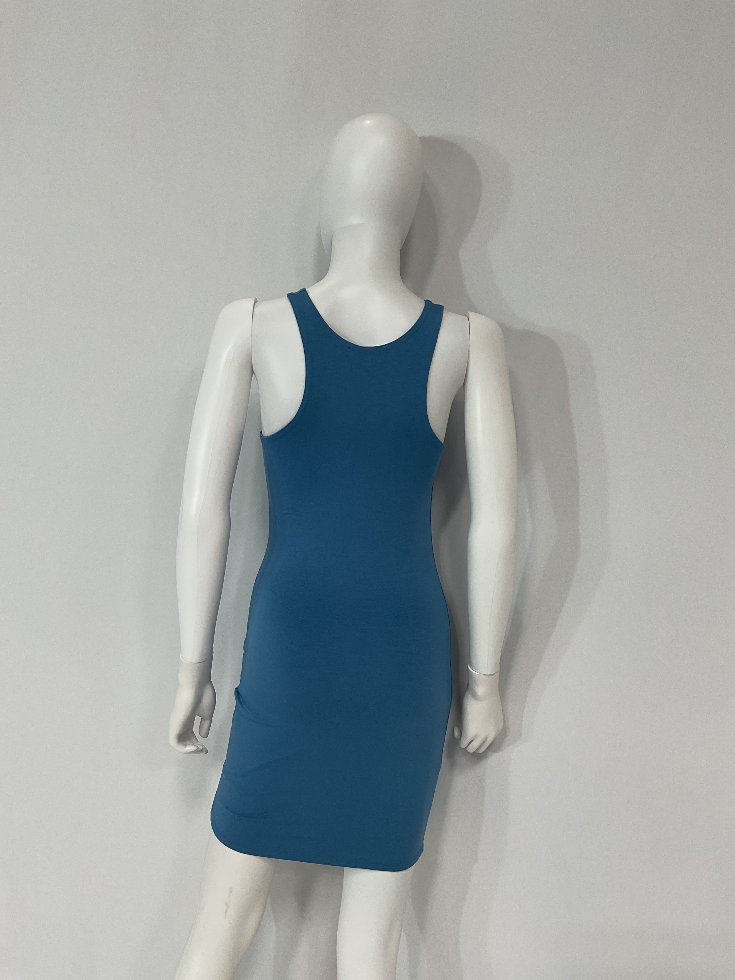 Tumu Racerback Dress In Tidal - Image 3