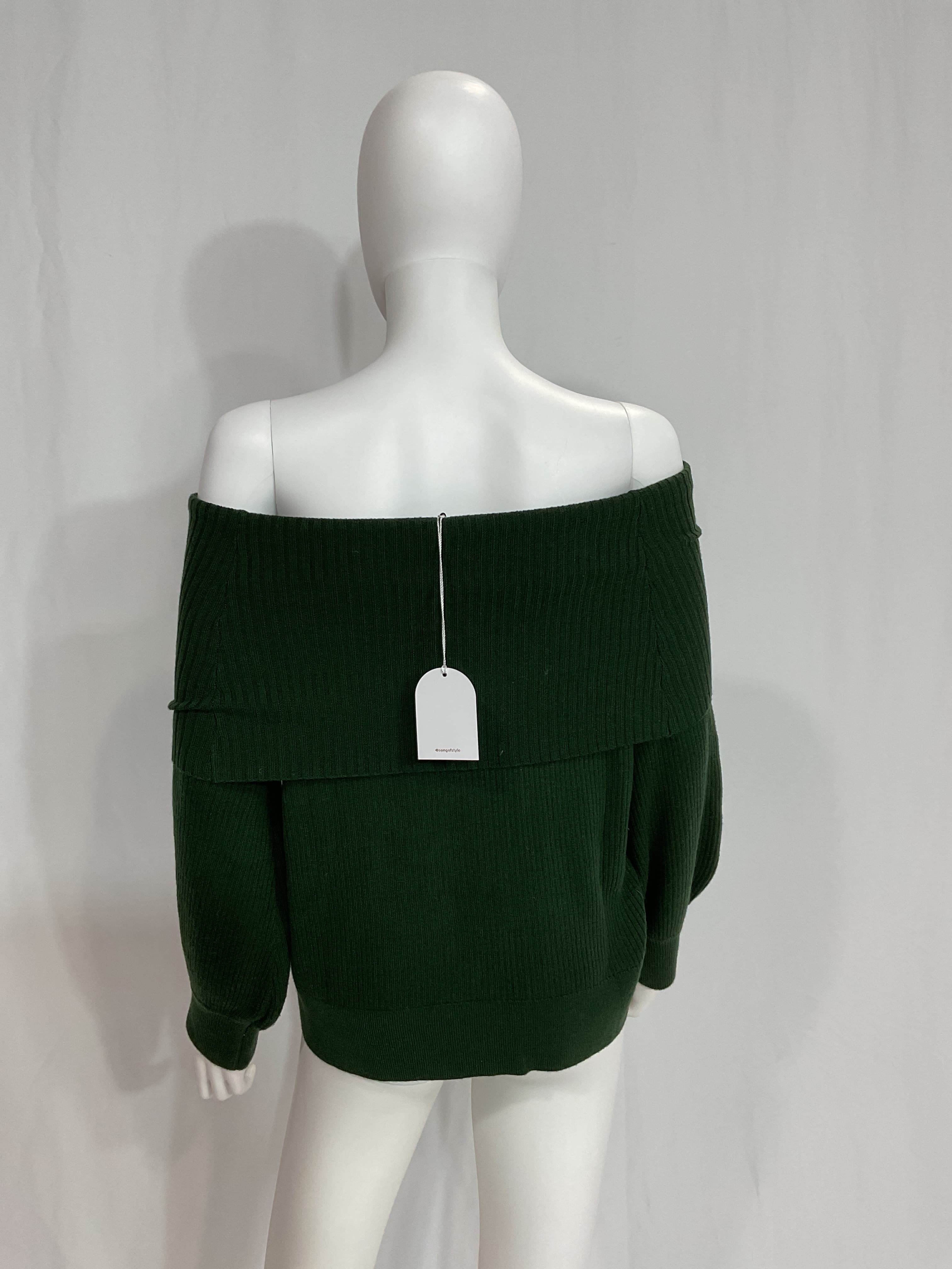 Miso Sweater In Green - Image 2