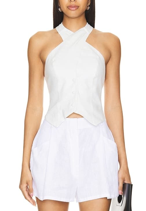 Aida Top In White - Image 1