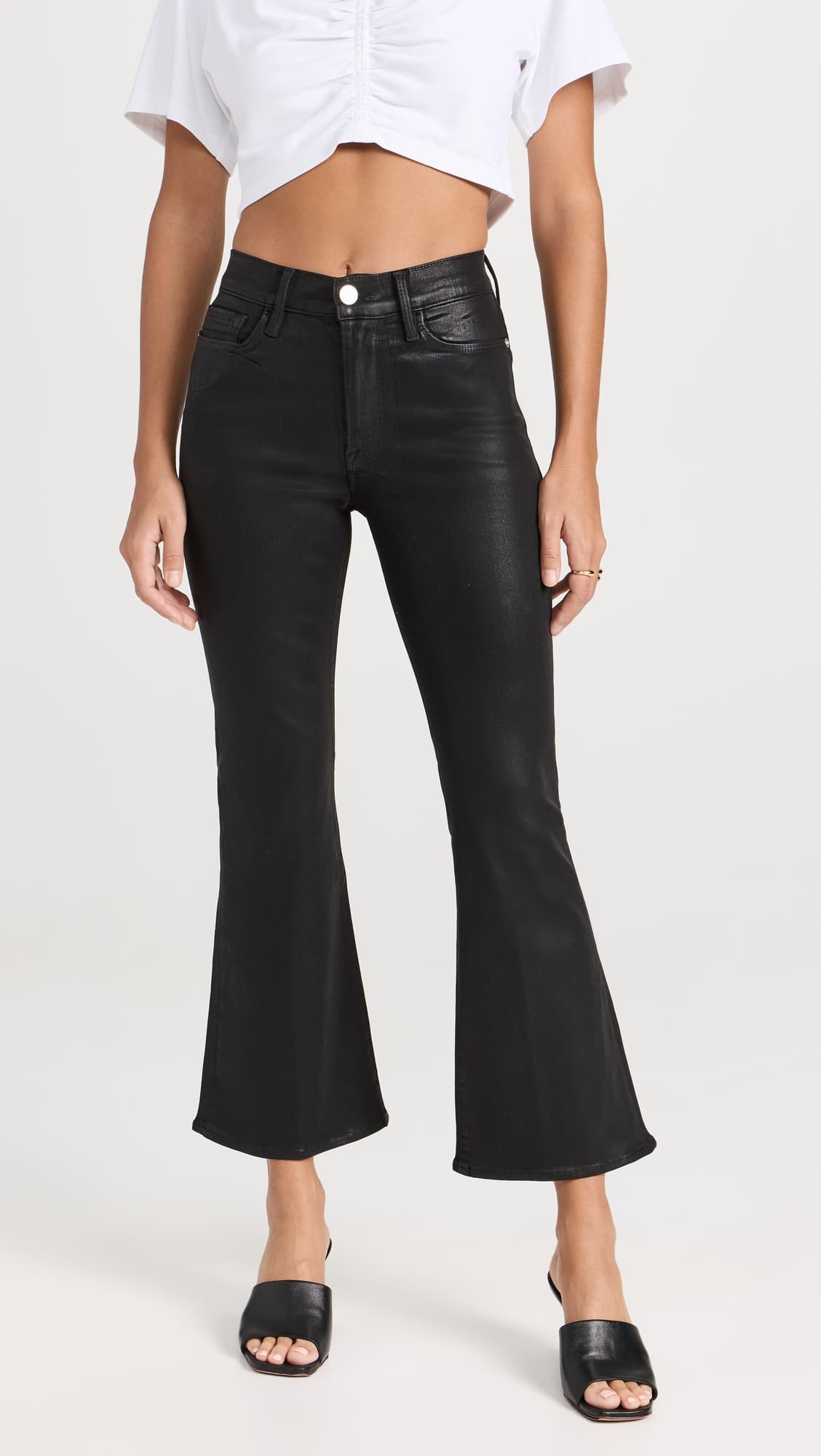 Le Crop Flare Jeans - Image 1