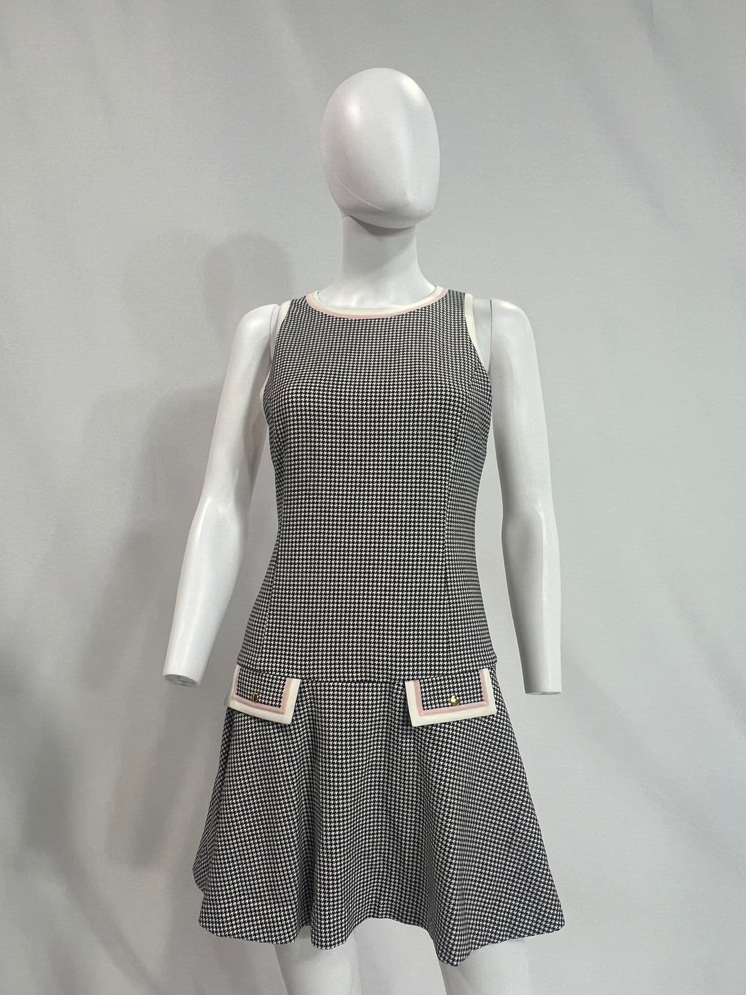 Sima Dropwaist Faf Mini Dress - Image 3