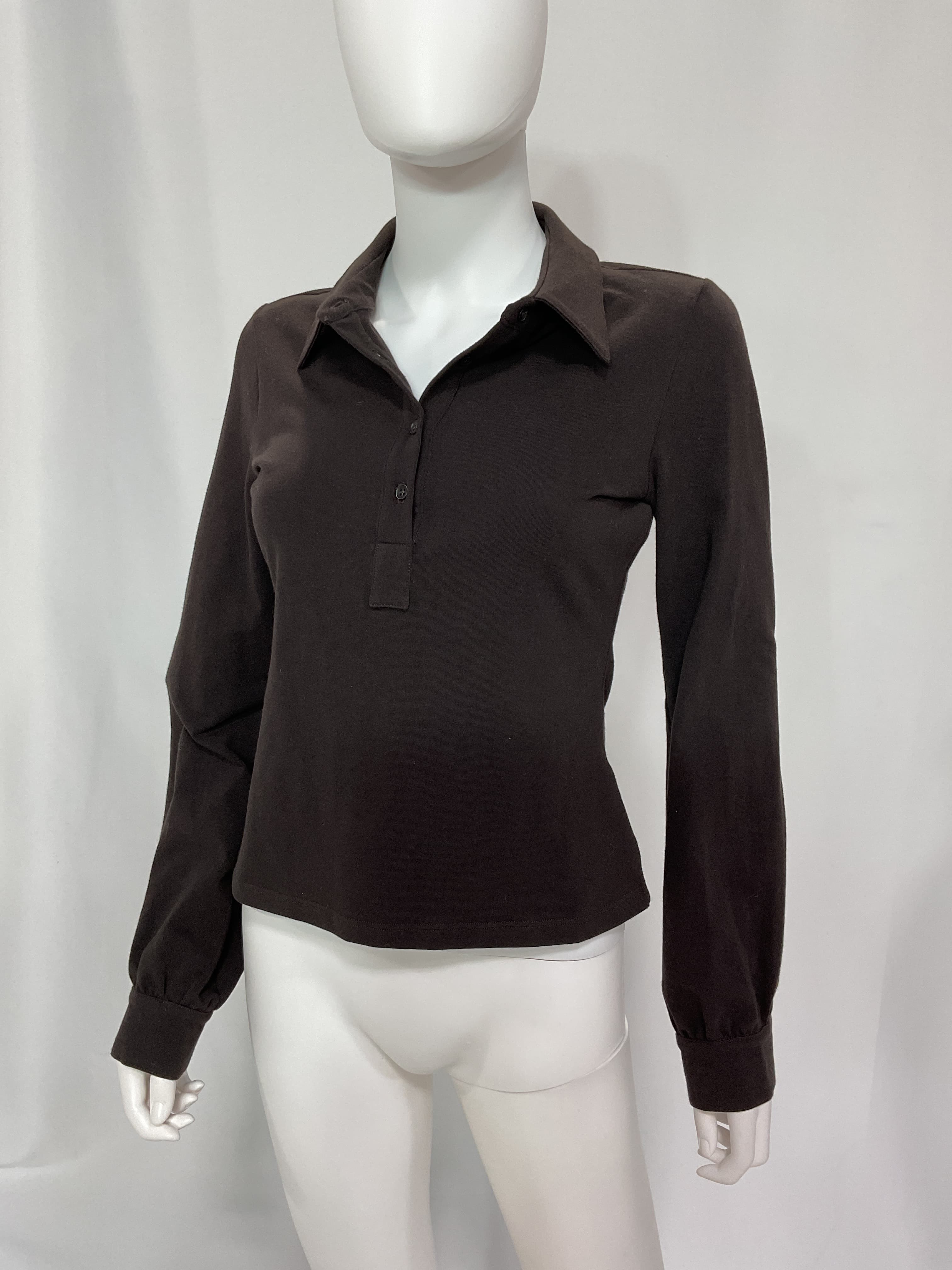 Rebecca Button Henley Shirt - Image 3