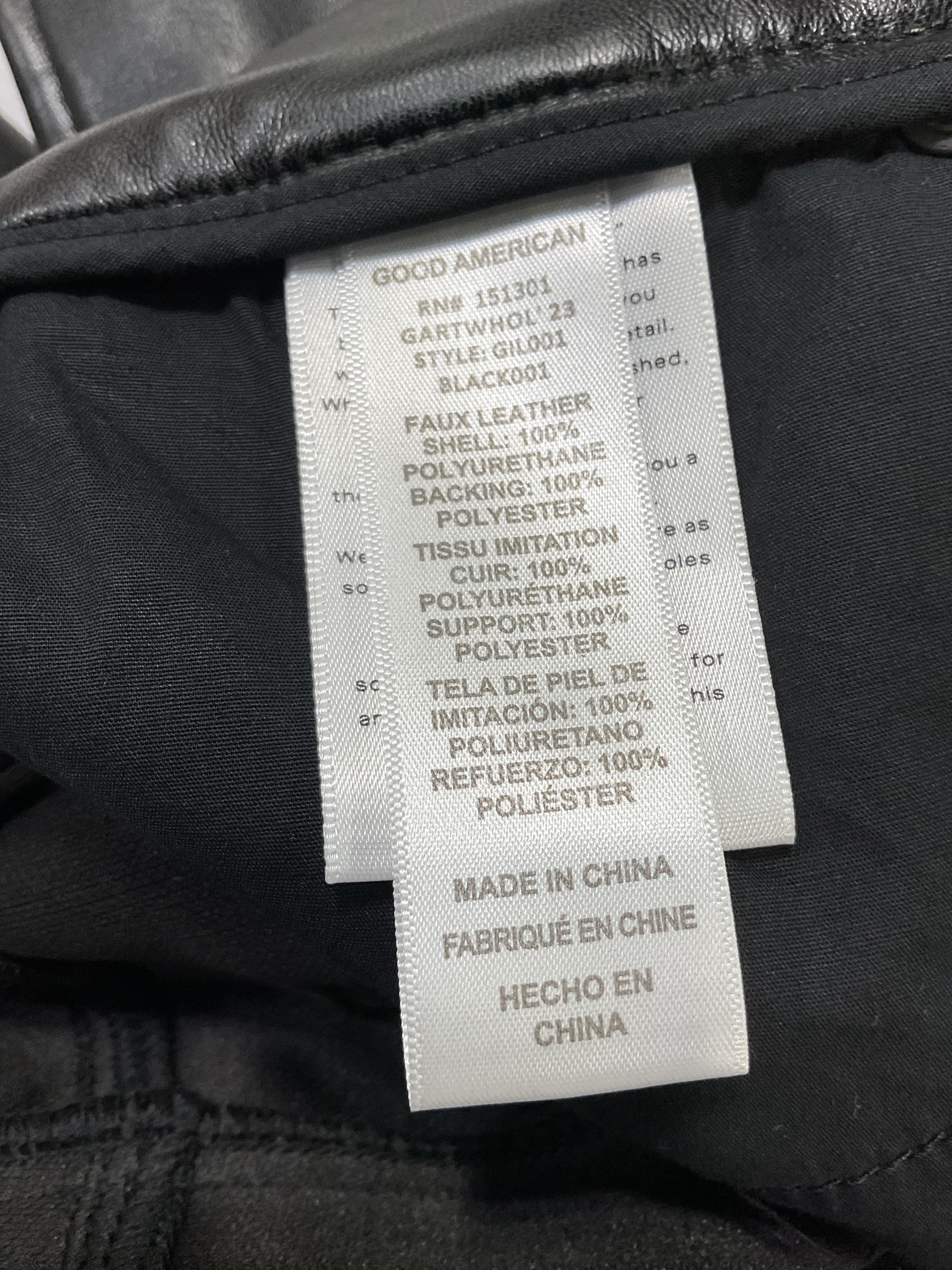 Good Icon Faux Leather Pants - Image 3