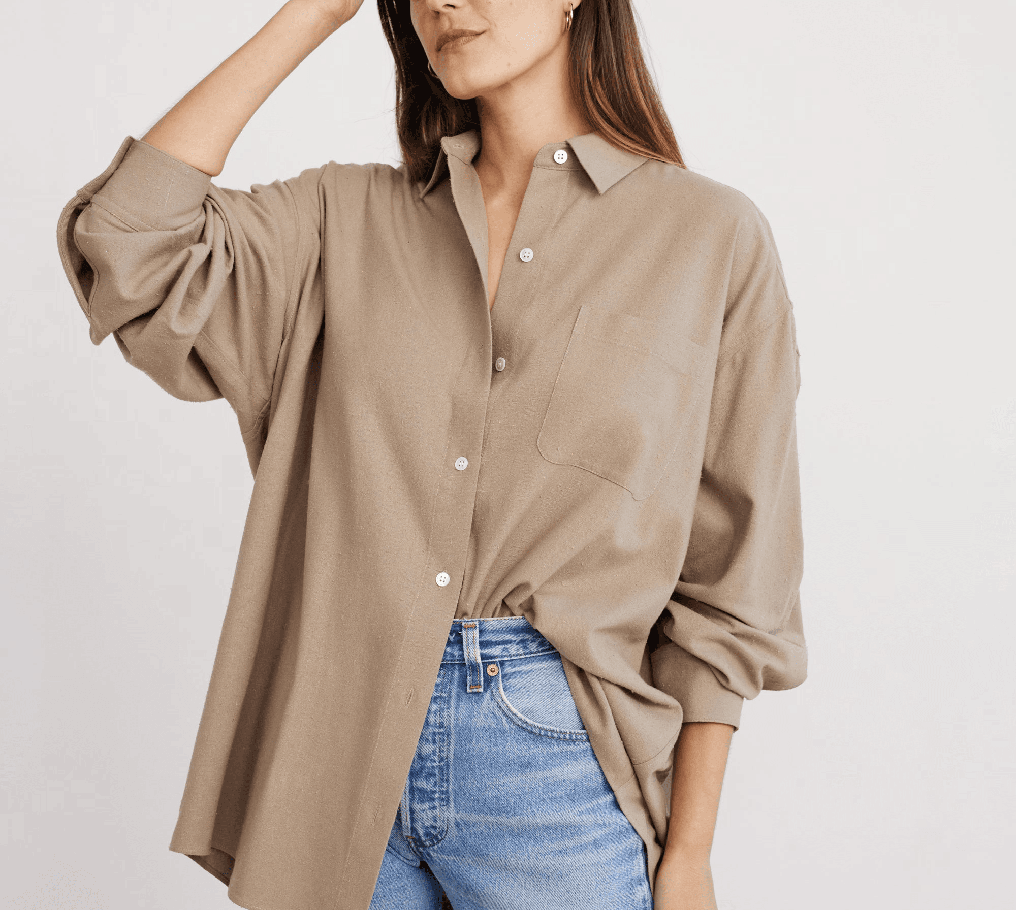 Relaxed Oversized Shirt - Image 1