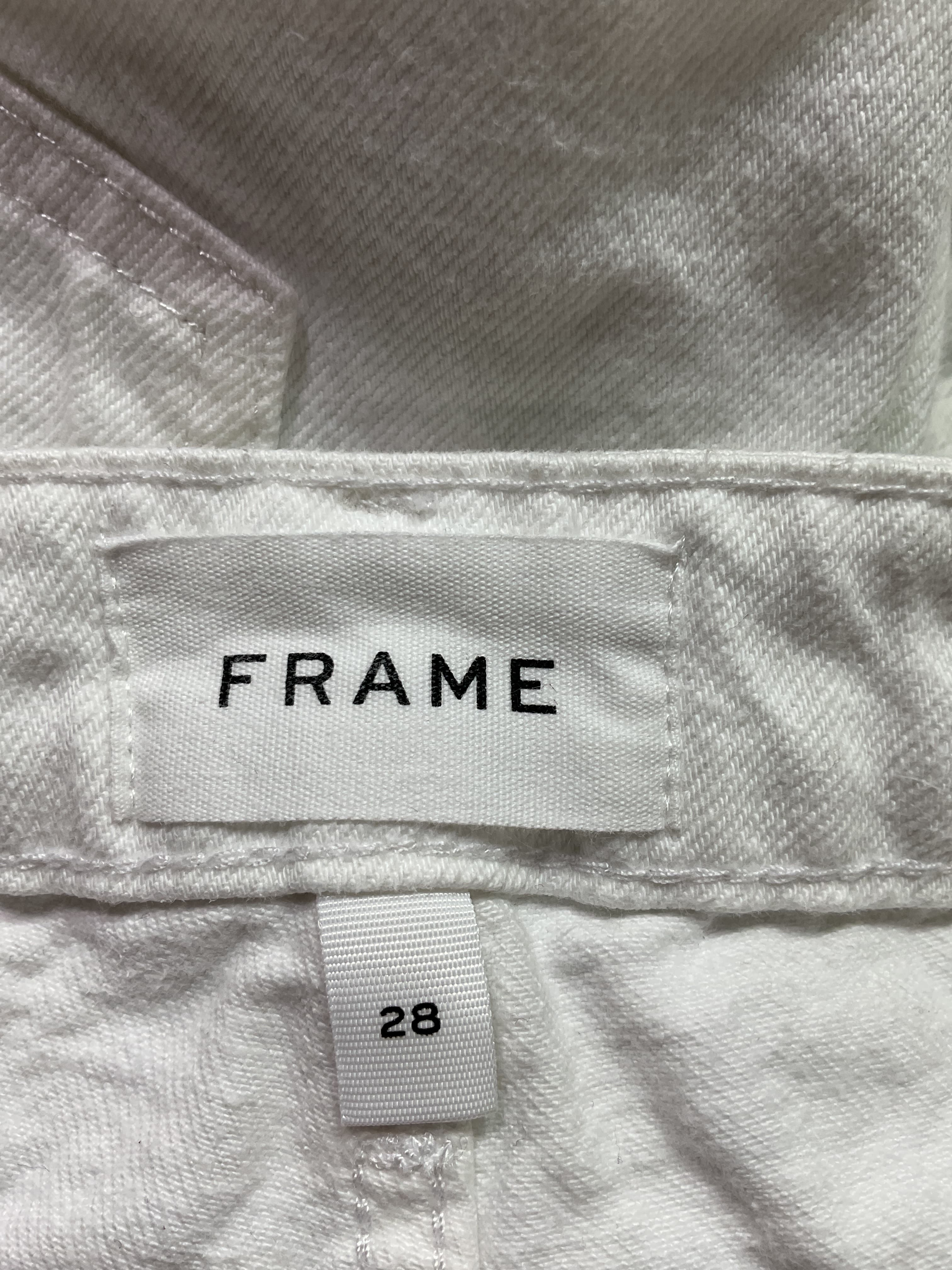 Le Grand Garcon Frayed Denim Shorts - Image 3