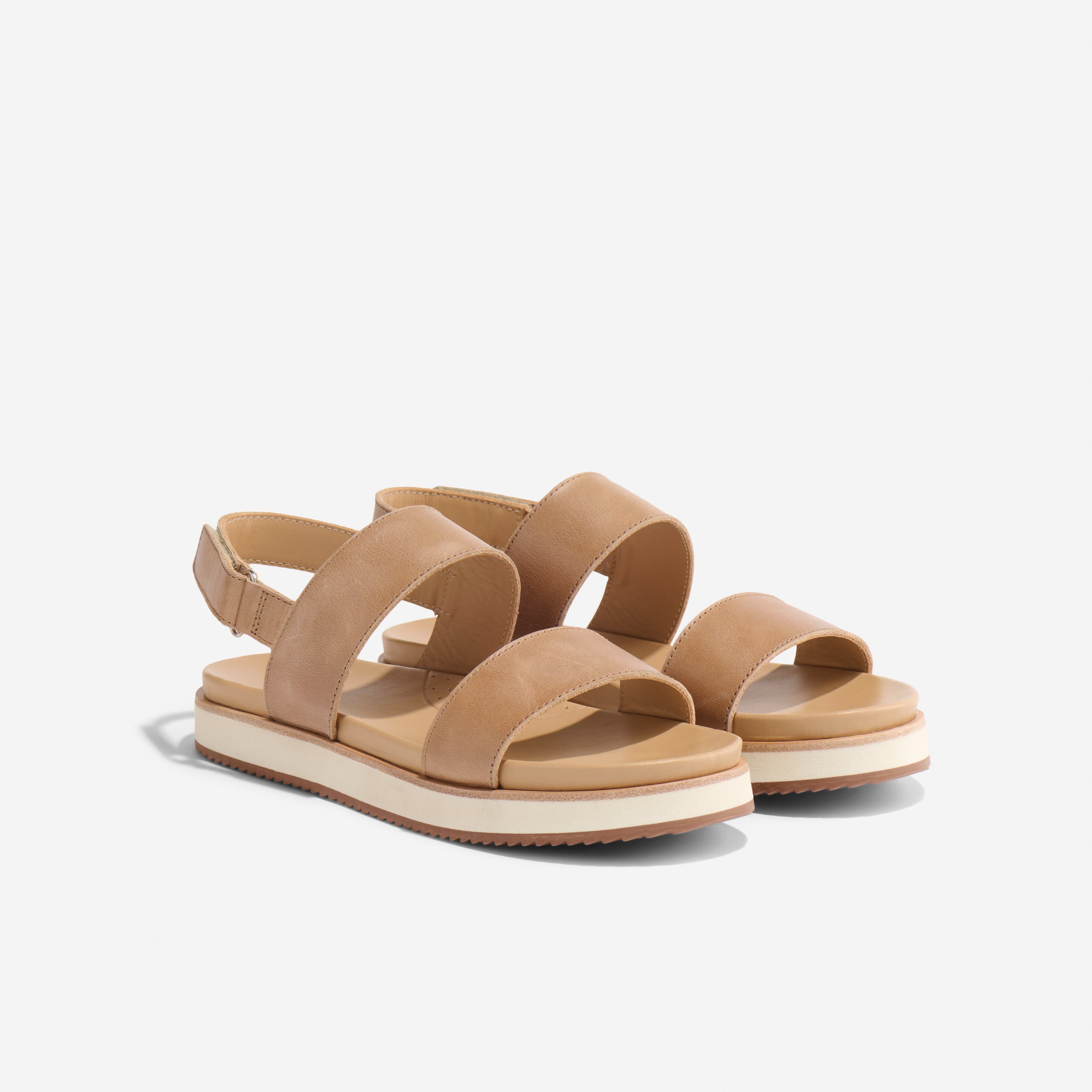 Go-To Flatform Sandal 2.0 Almond - Image 1