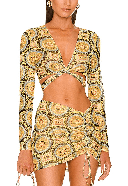 Mazzani Top In Aztec Multi - Image 1