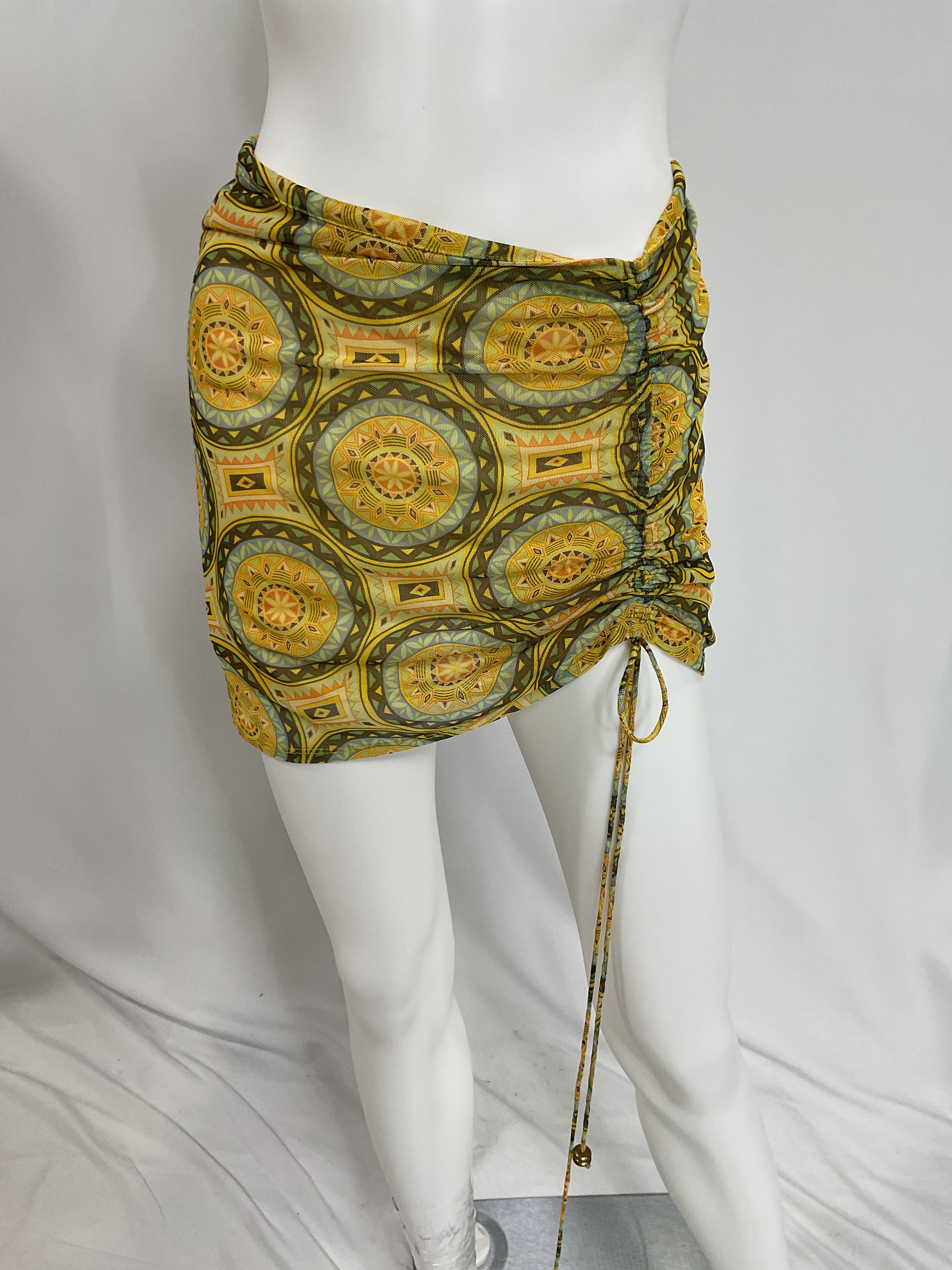 Galon Skirt In Aztec Multi - Image 3