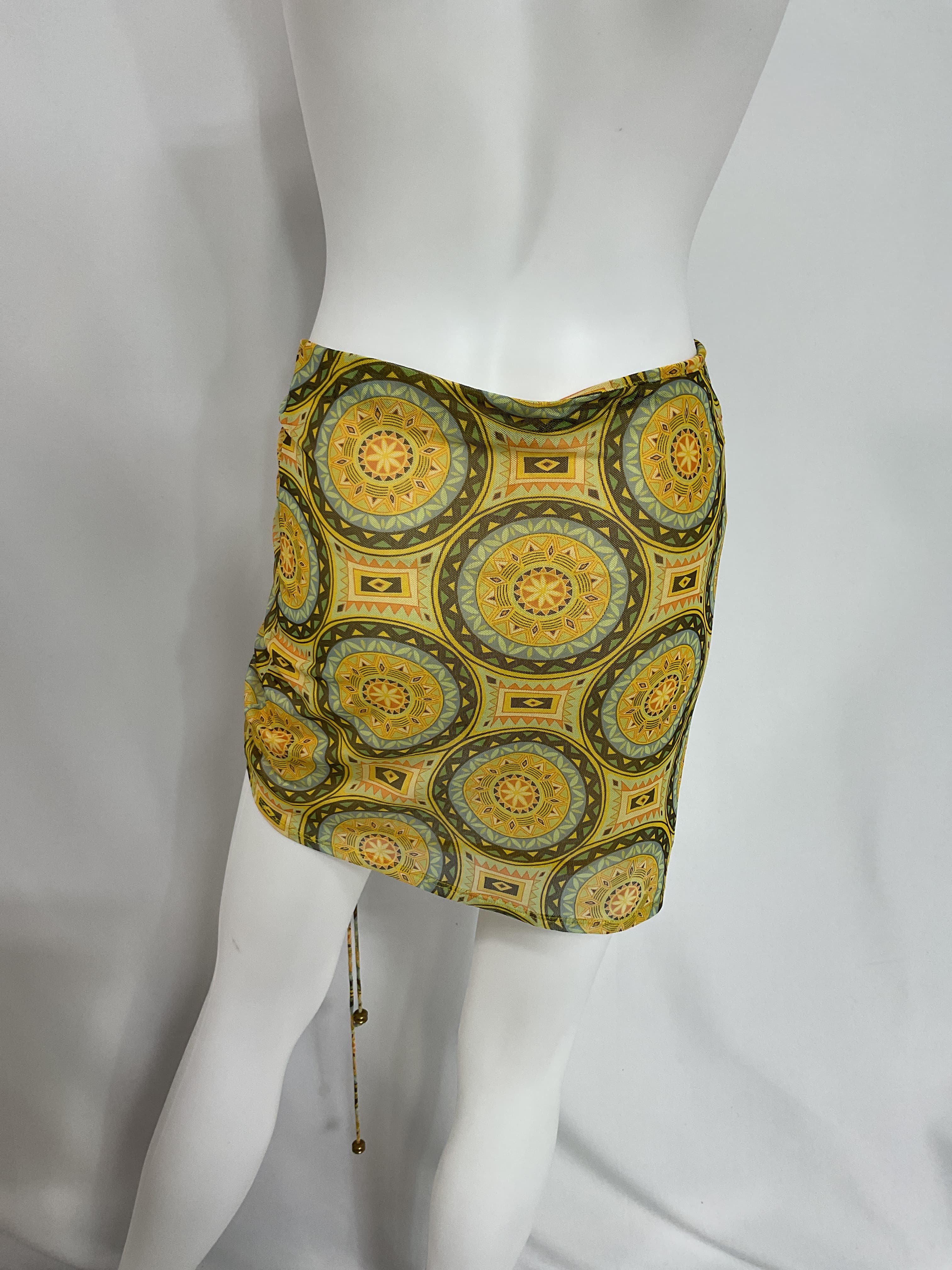 Galon Skirt In Aztec Multi - Image 4