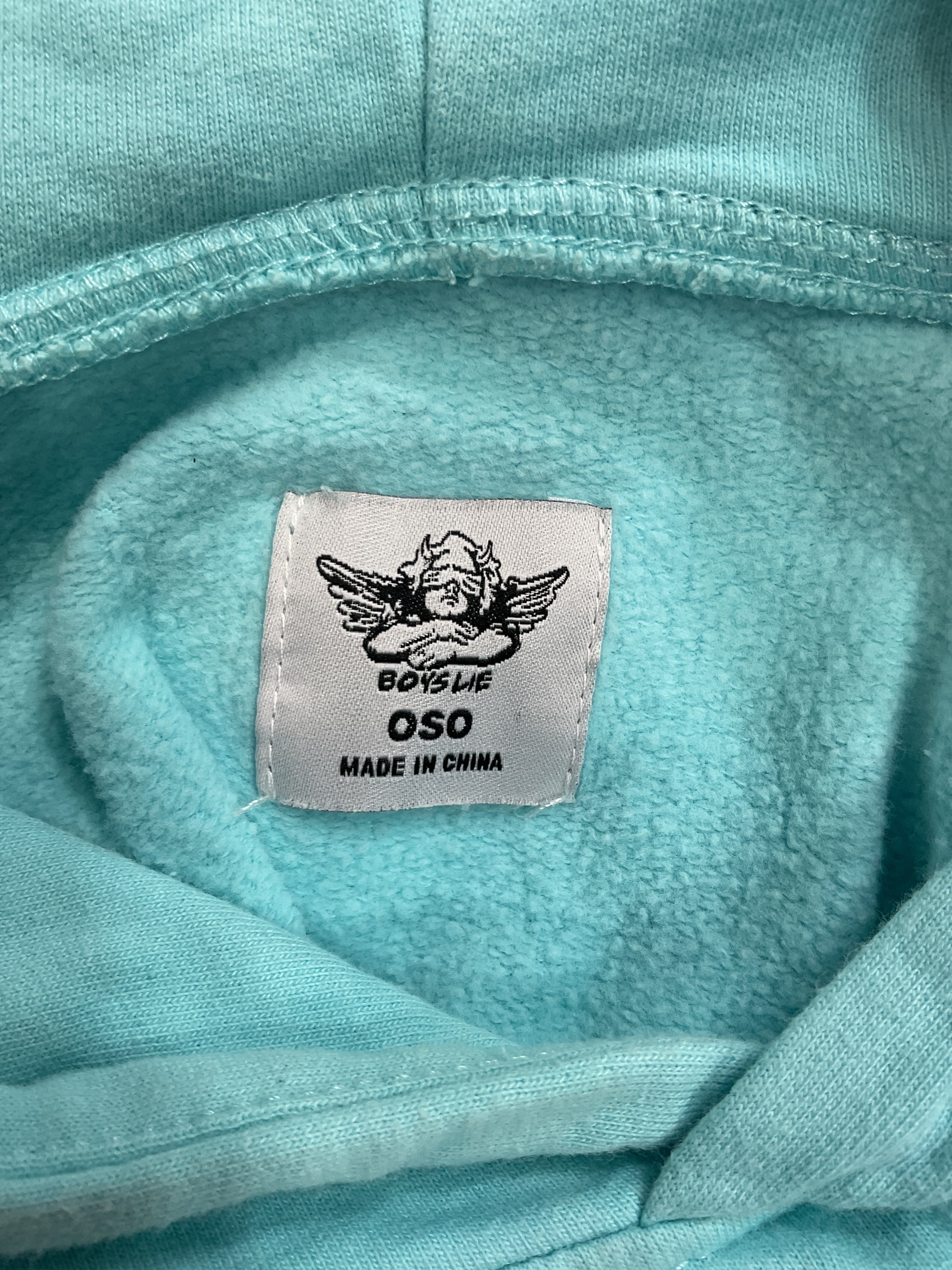 Truth Hoodie In Turquoise - Image 3