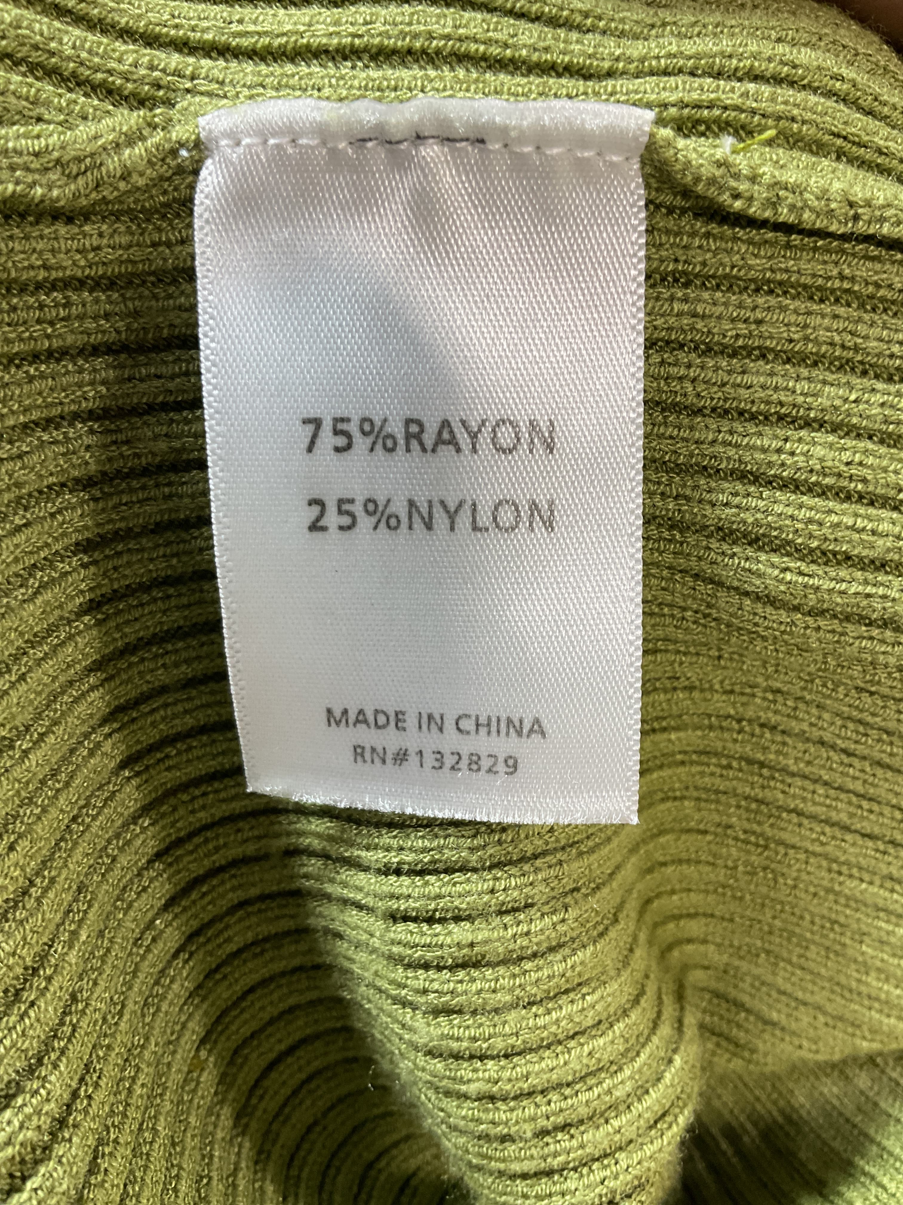 Artemis Lace Up Knit Top In Rosemary Green - Image 3