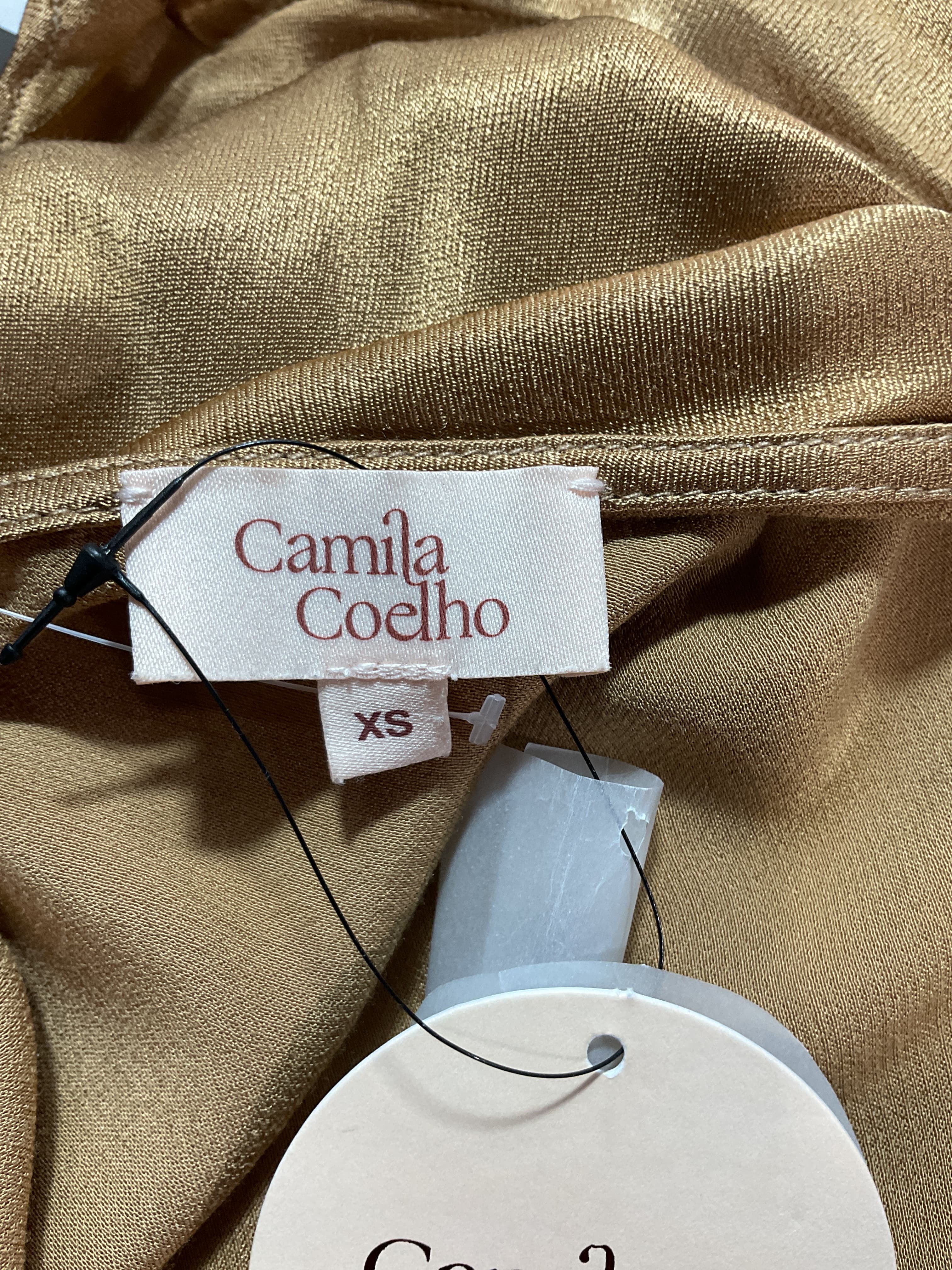Adora Mini Slip Dress In Toffee - Image 4