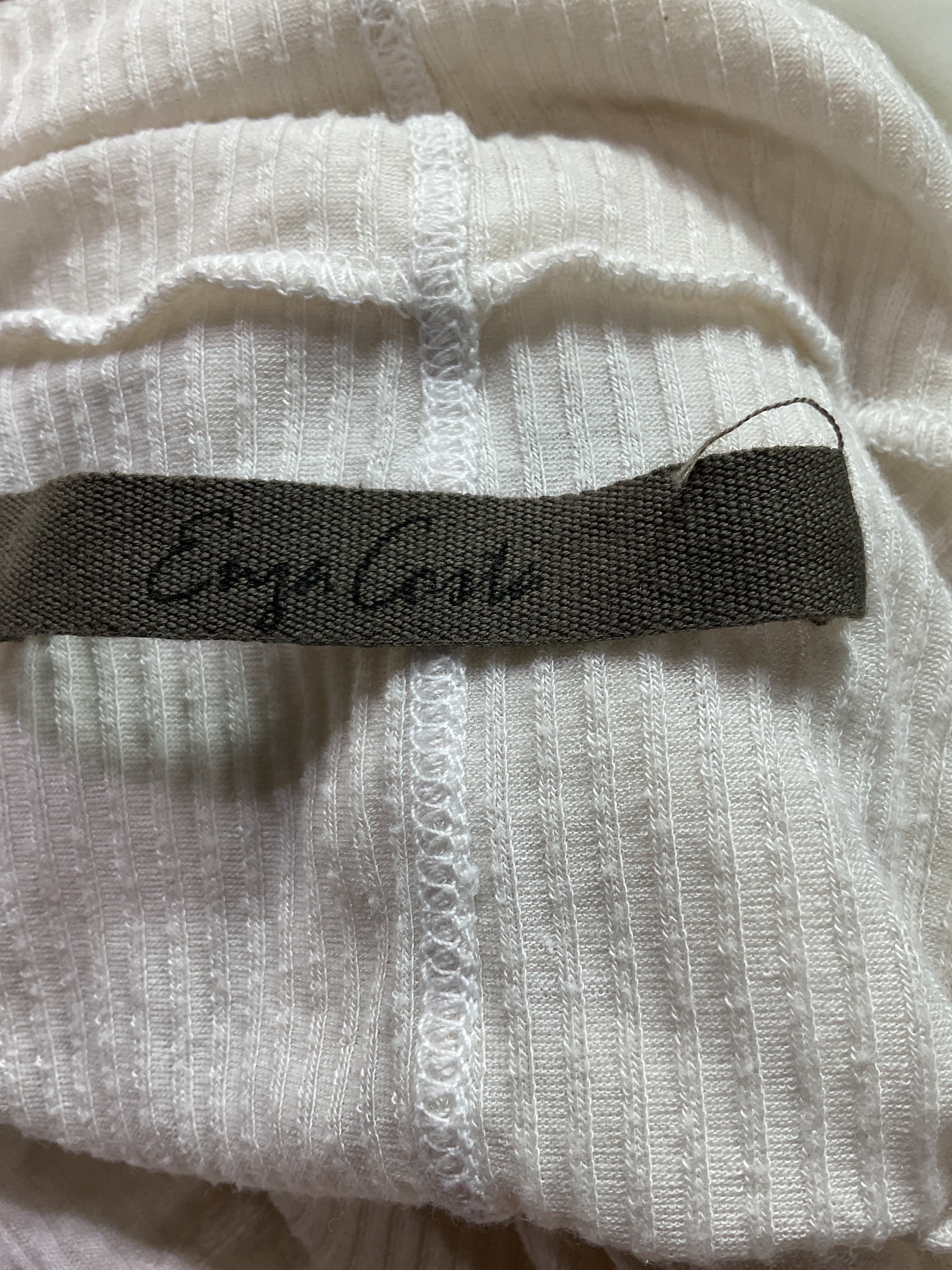 Silk Cashmere Rib Slim Turtleneck In Chalk - Image 4