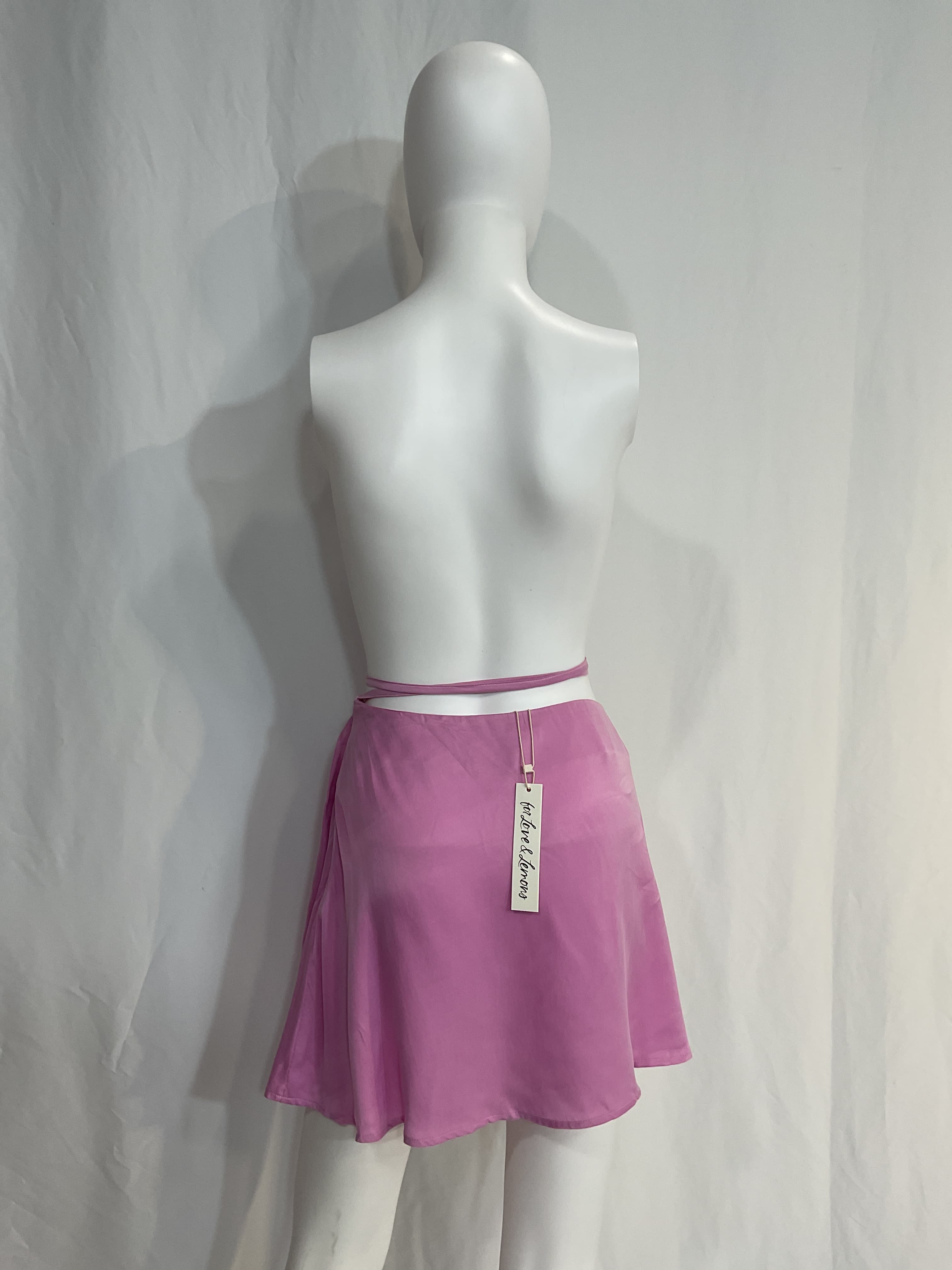 For Love & Lemons X Revolve Deidre Mini Skirt In Pink - Image 2