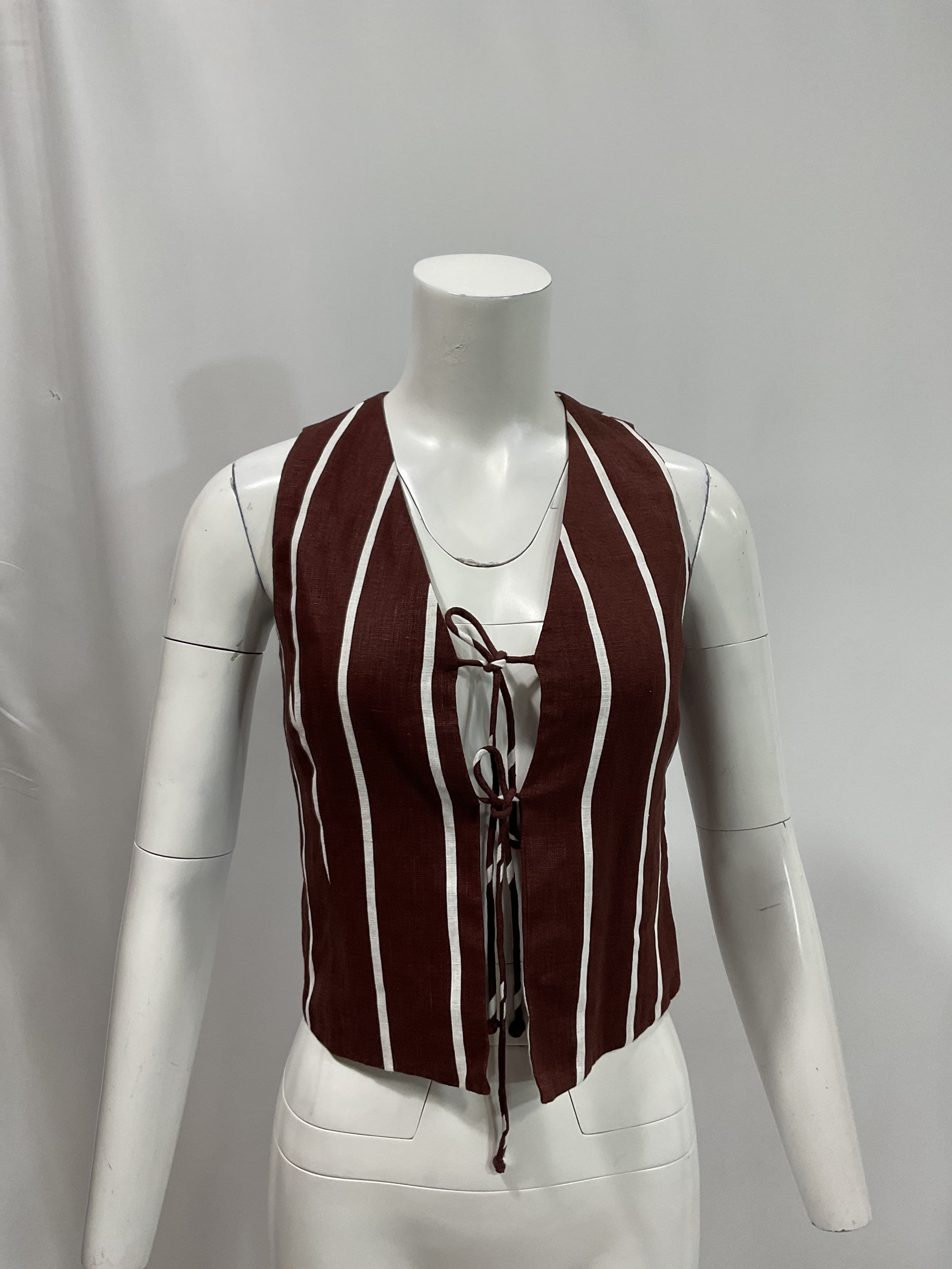 Elfie Top In San Vito Stripe - Image 3