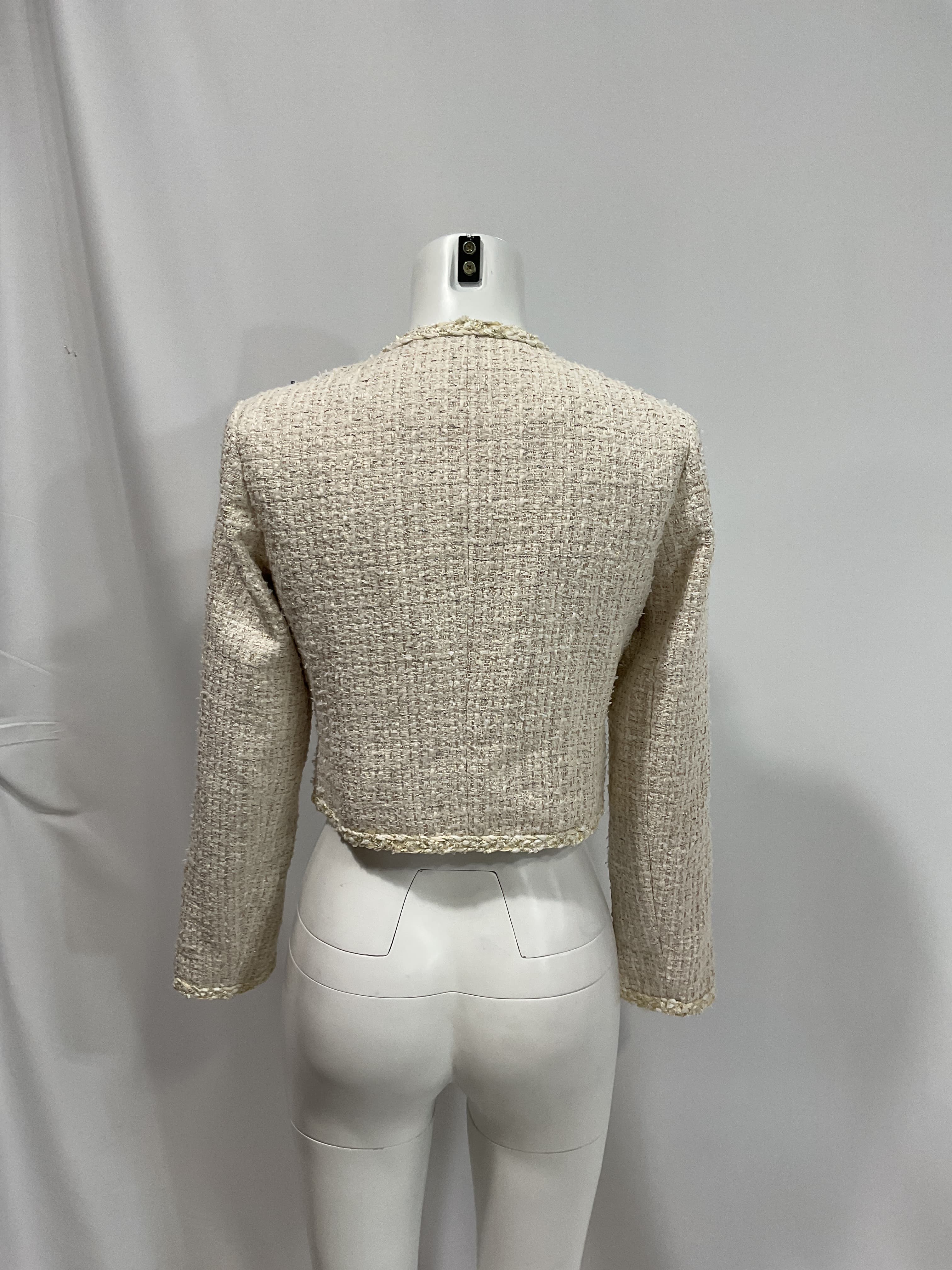 Billie Blazer In Ivory - Image 4