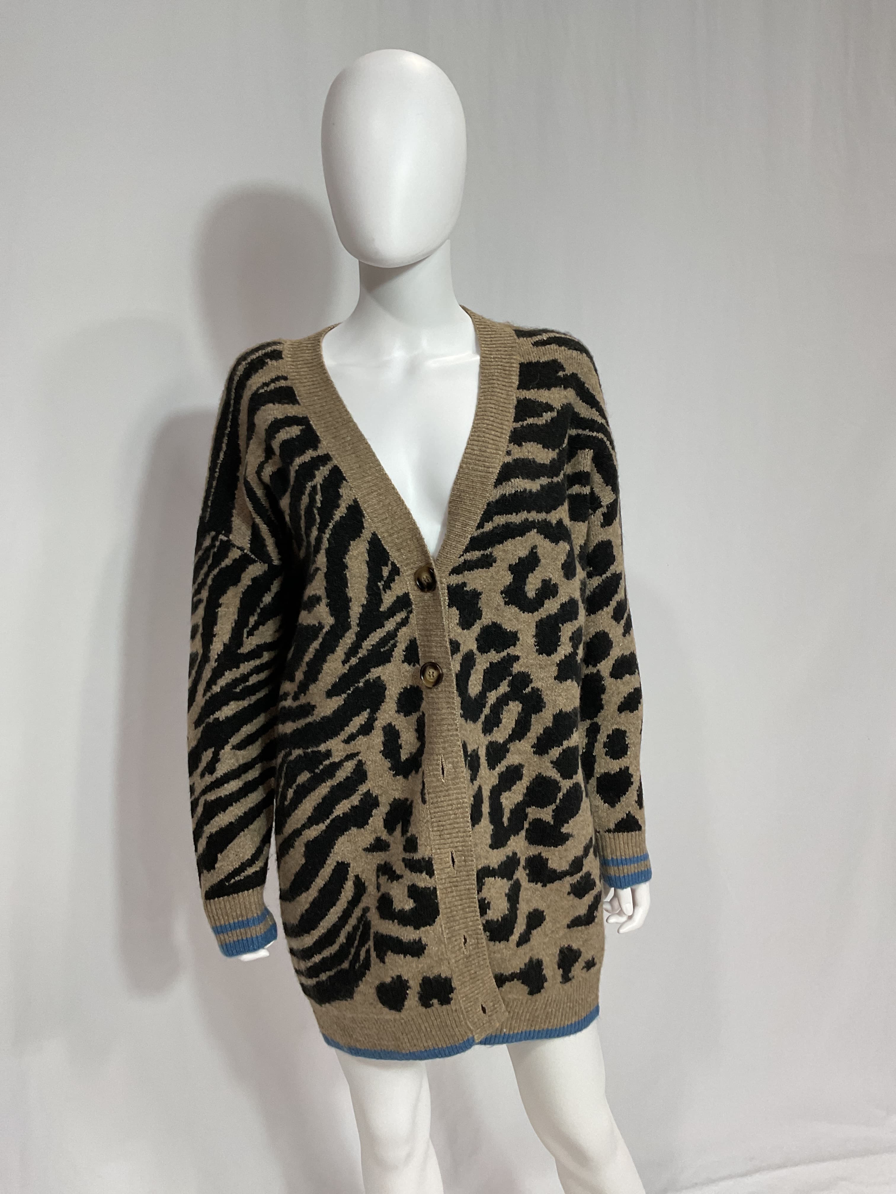 Citrine Cardigan In Latte - Image 2