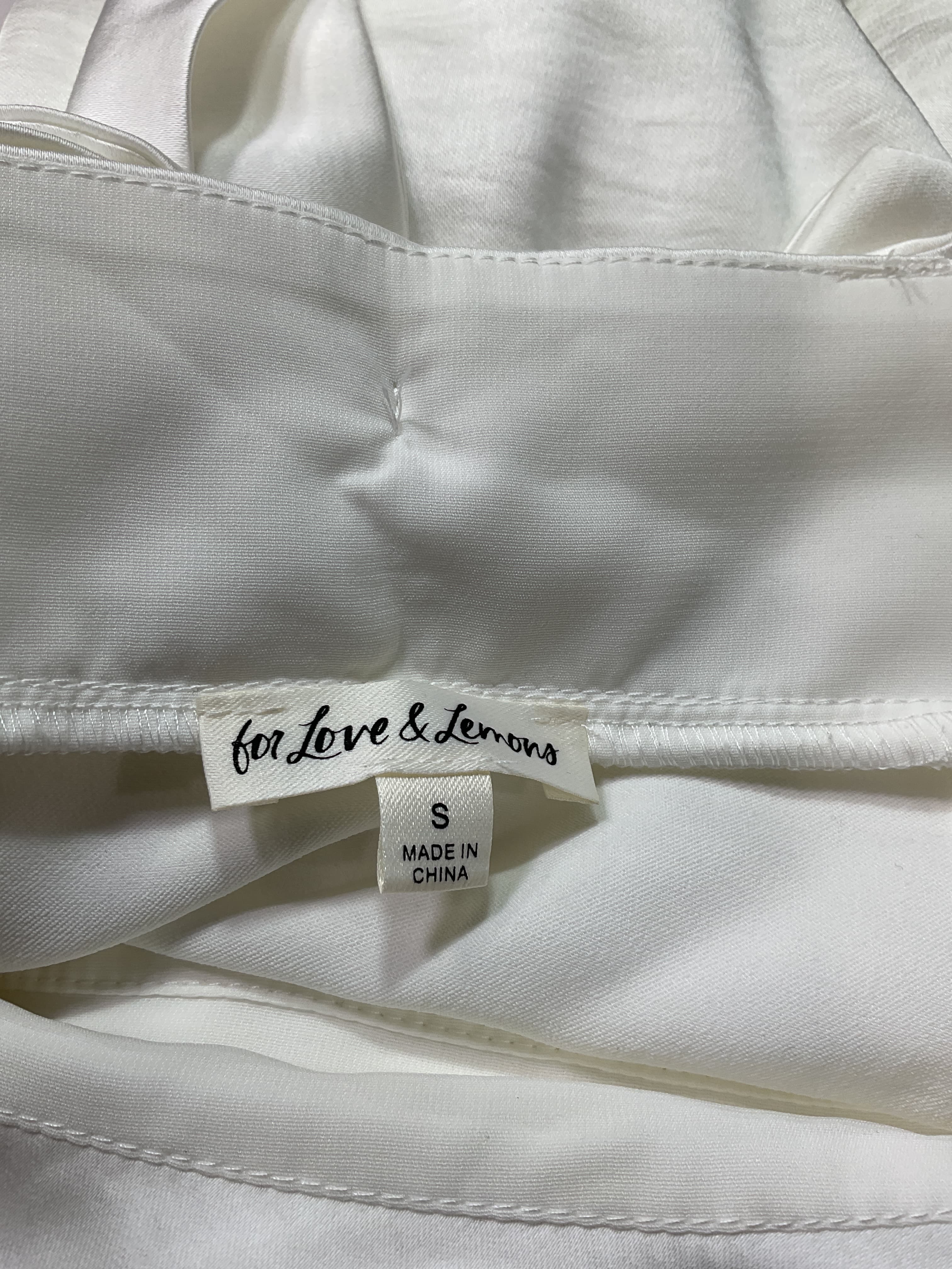 Harlow Mini Dress In White - Image 3