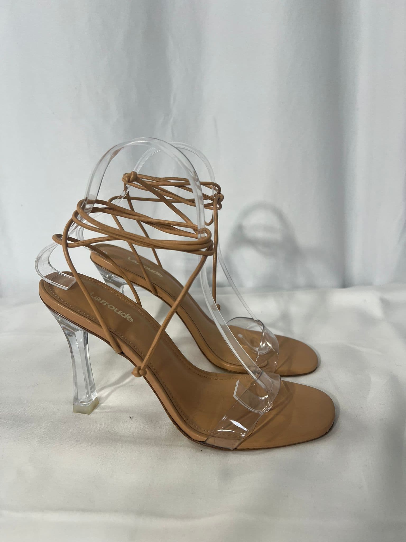 Gloria Heel In Tan - Image 3