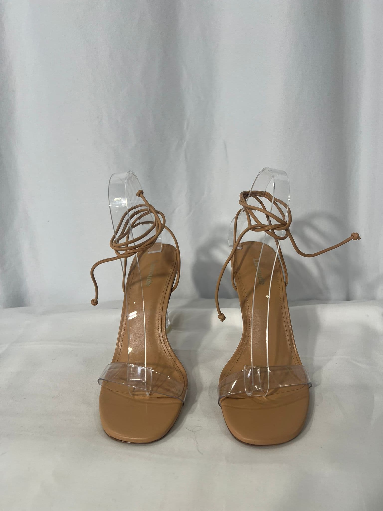 Gloria Heel In Tan - Image 4