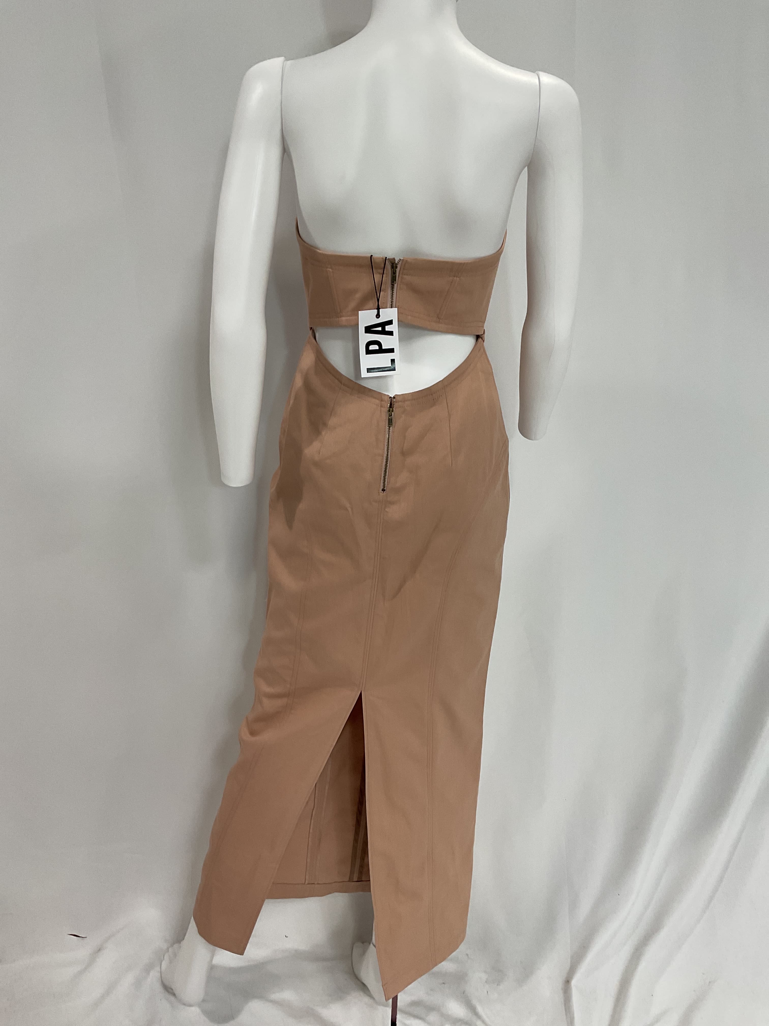 Livia Corset Maxi Dress - Image 3
