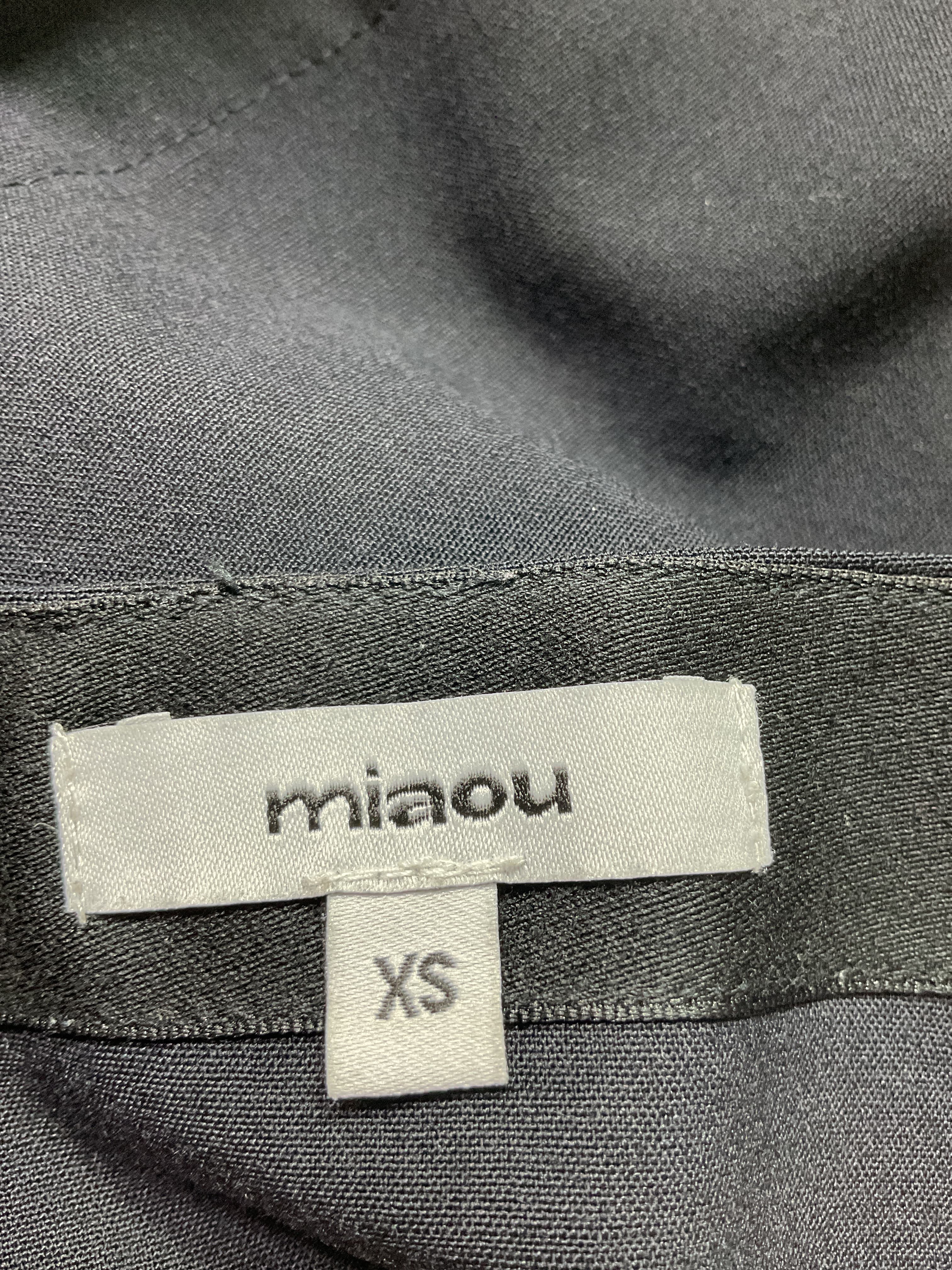 Micro Mini Skirt In Black - Image 4