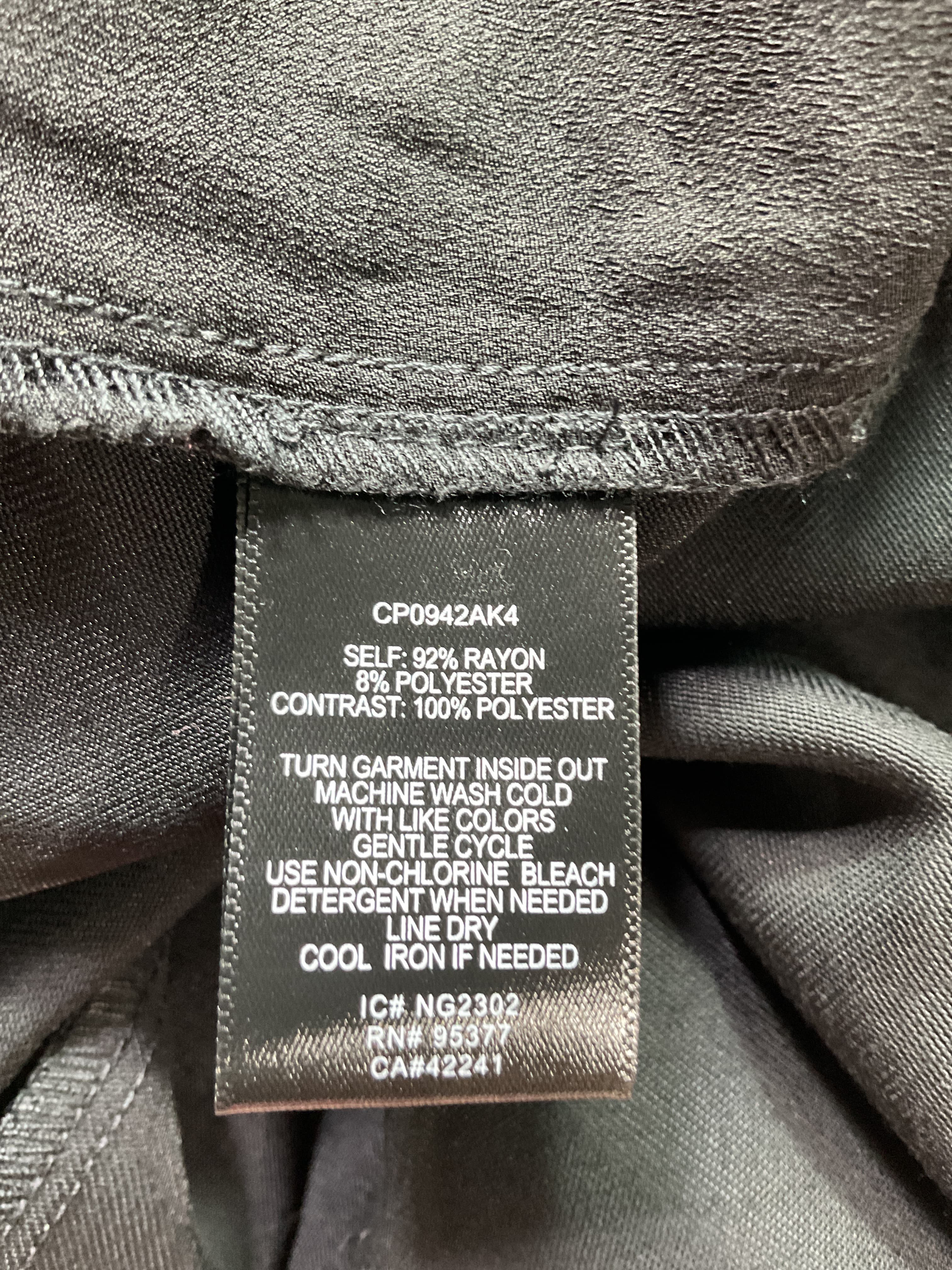 Harper Cargo Pant In Black - Image 2