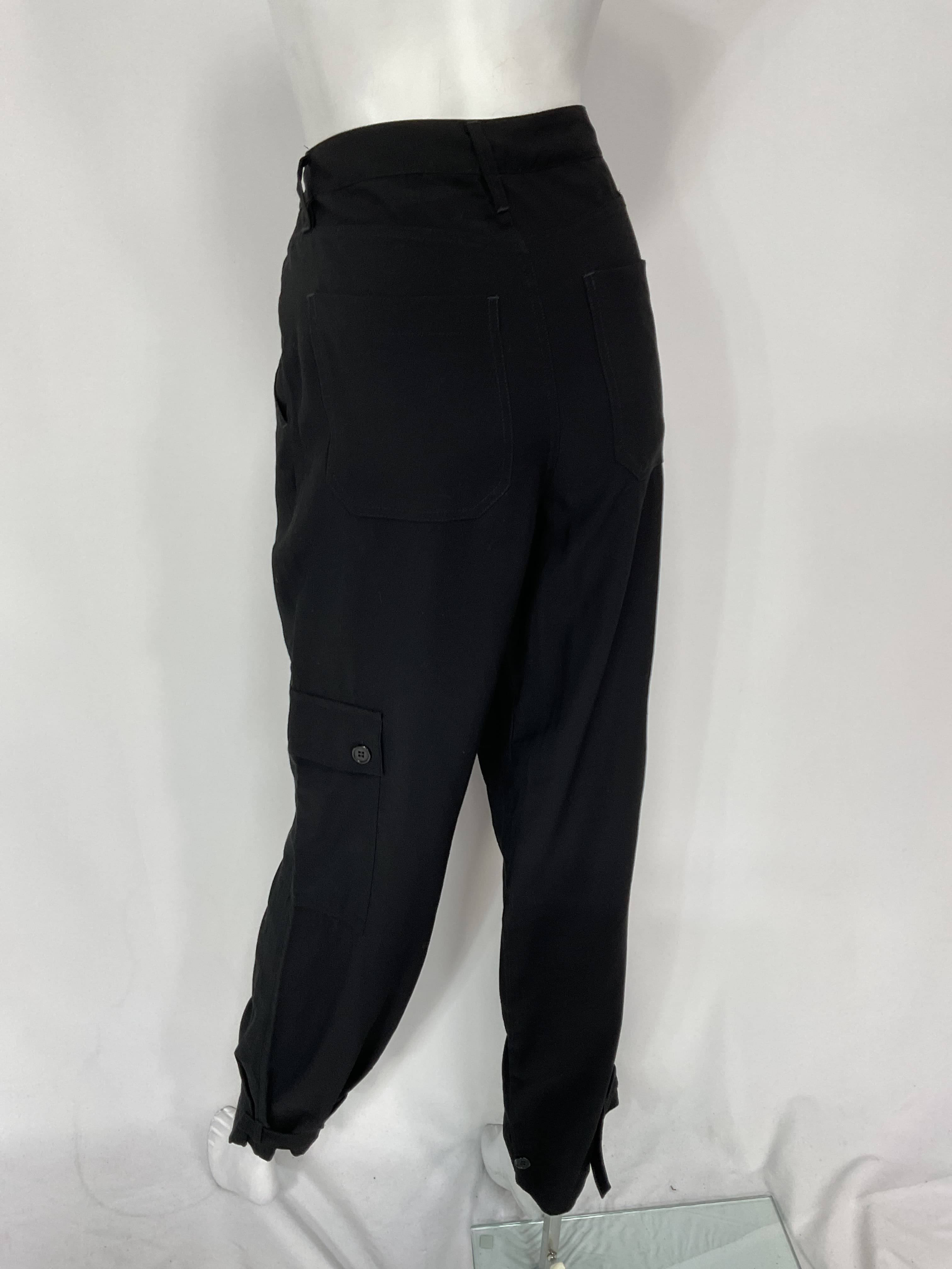 Harper Cargo Pant In Black - Image 4