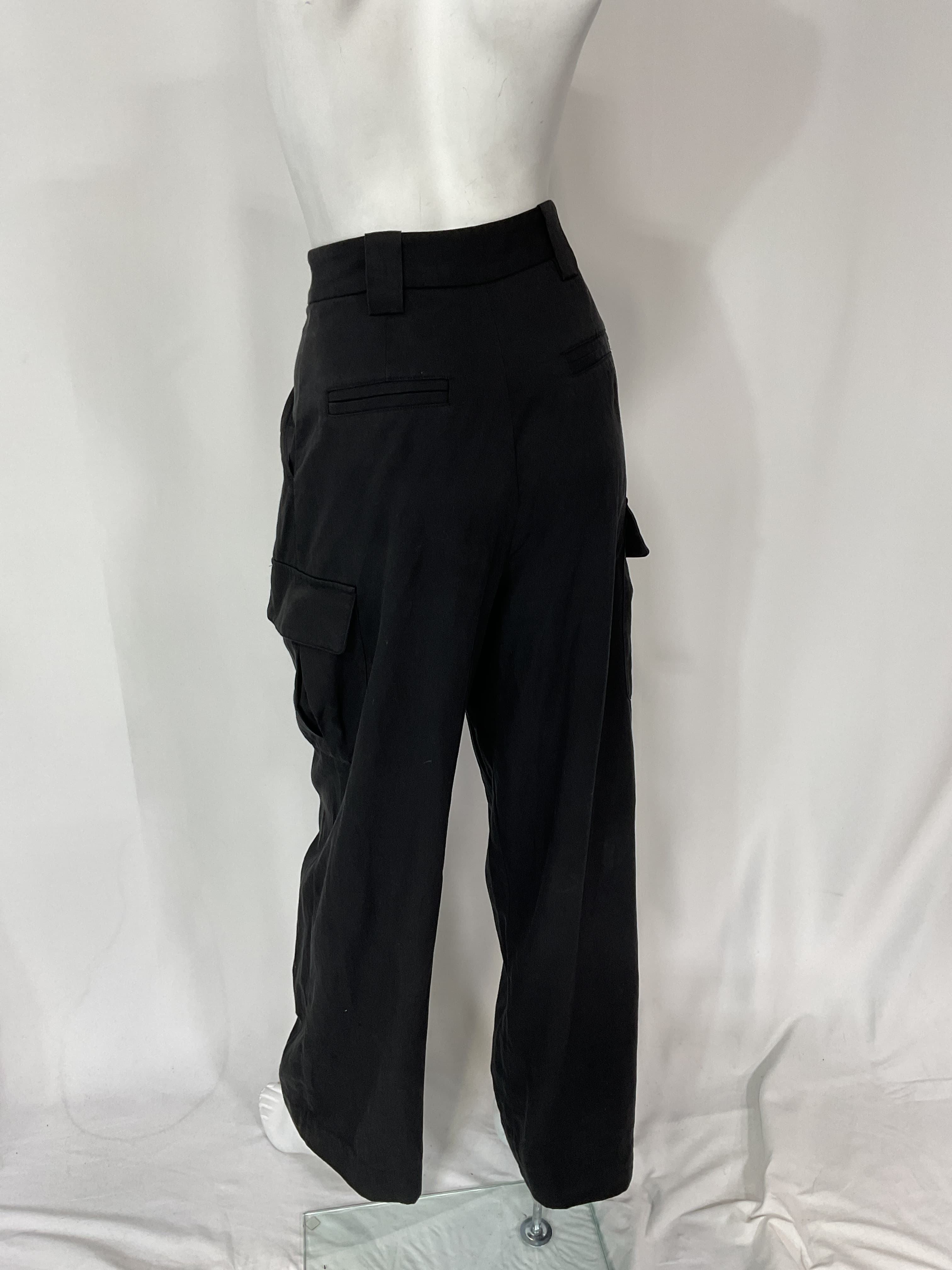 Sara Utility Relaxed Pant In Black - Image 2