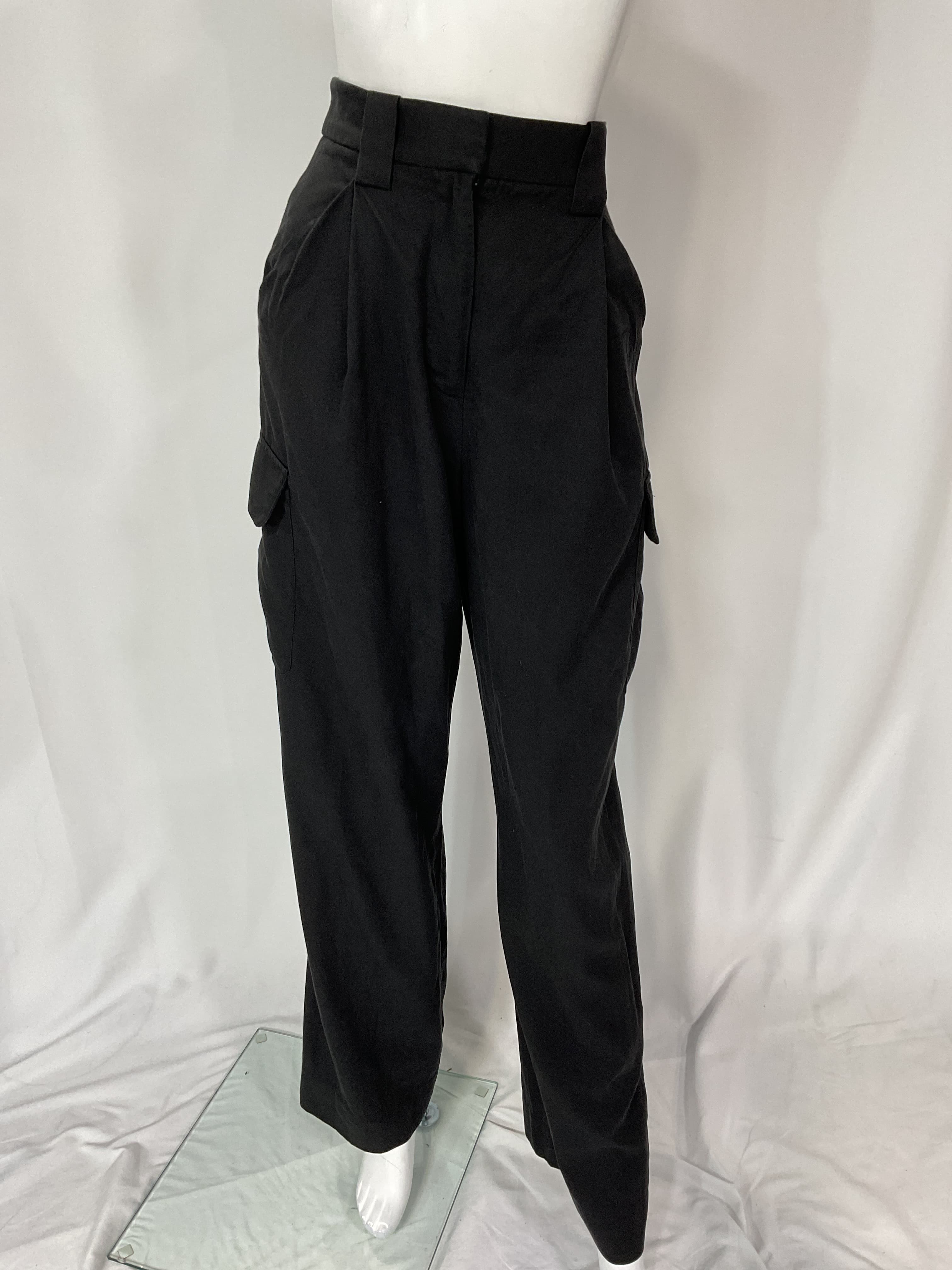Sara Utility Relaxed Pant In Black - Image 3