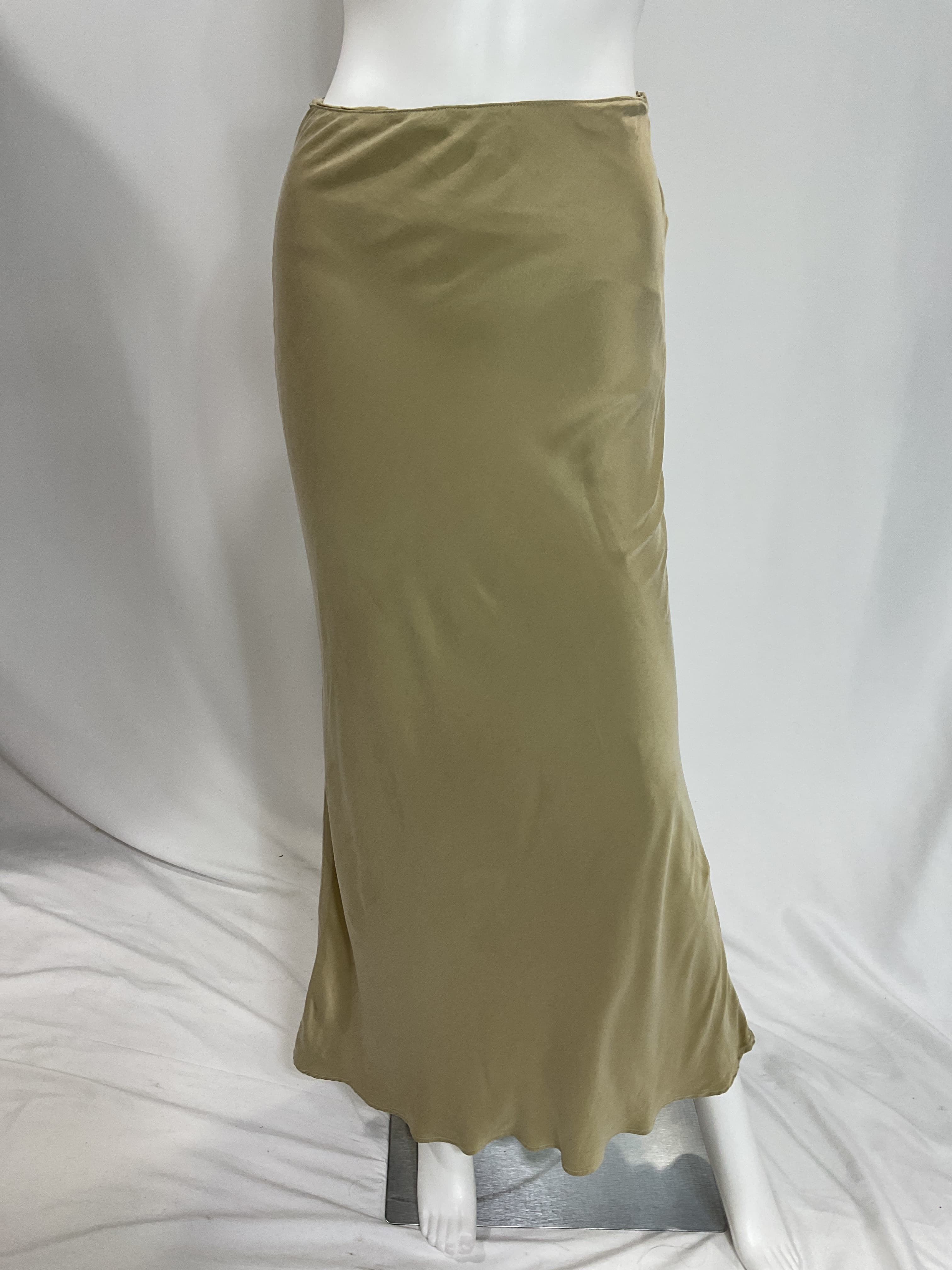 The Line By K Cleo Bias Cut Skirt In Khaki - Image 3