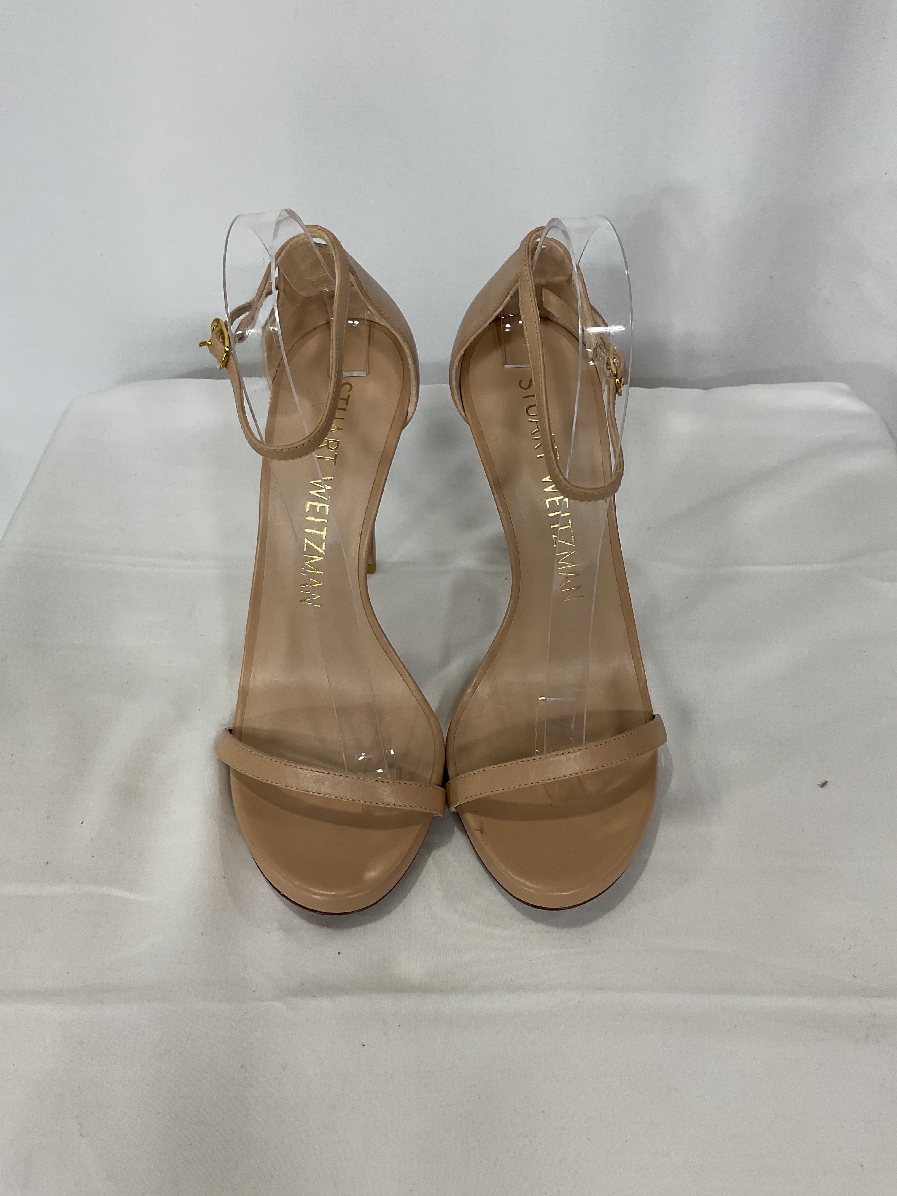 Nudist Heel In Adobe Leather - Image 2