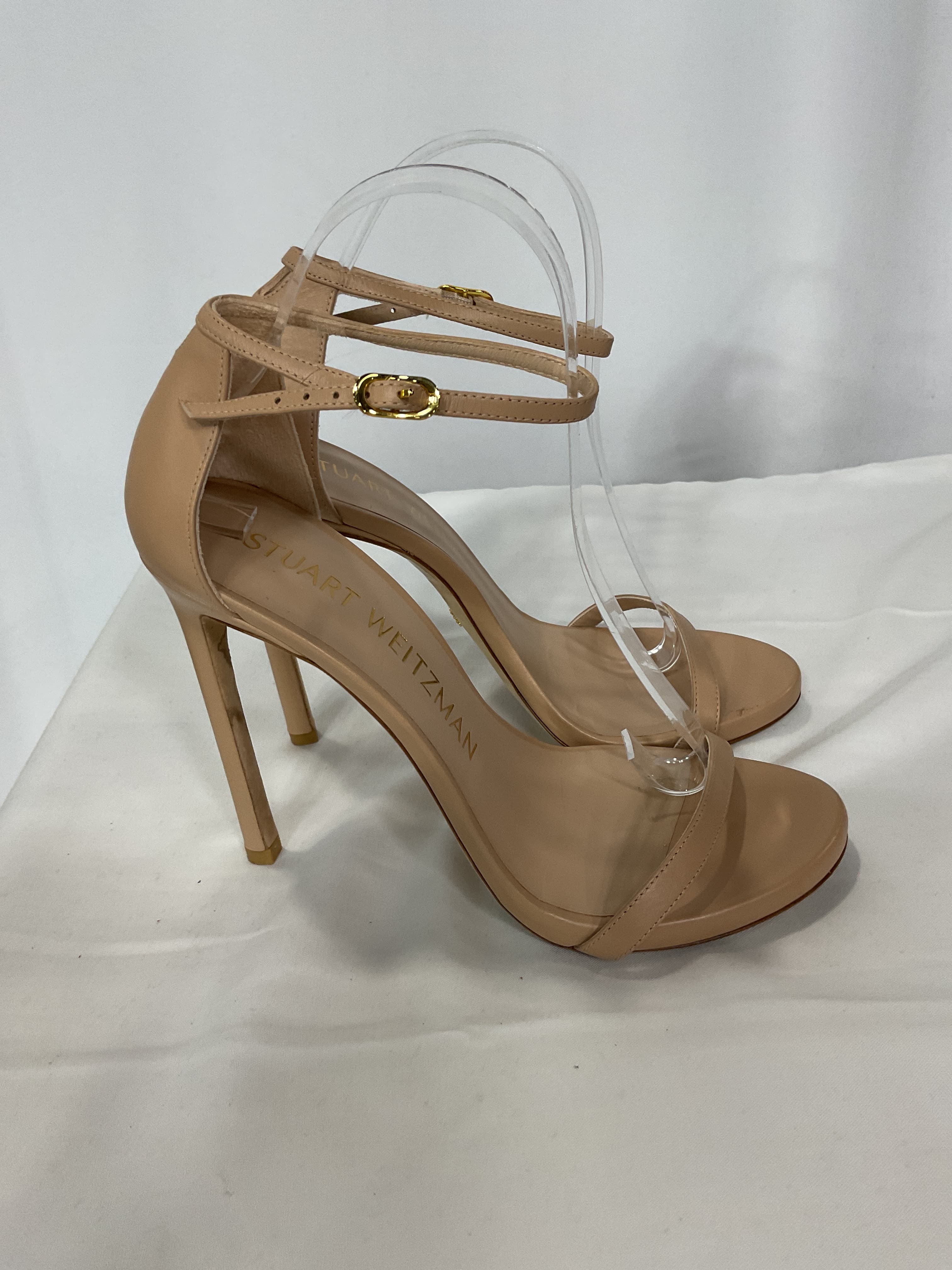 Nudist Heel In Adobe Leather - Image 3