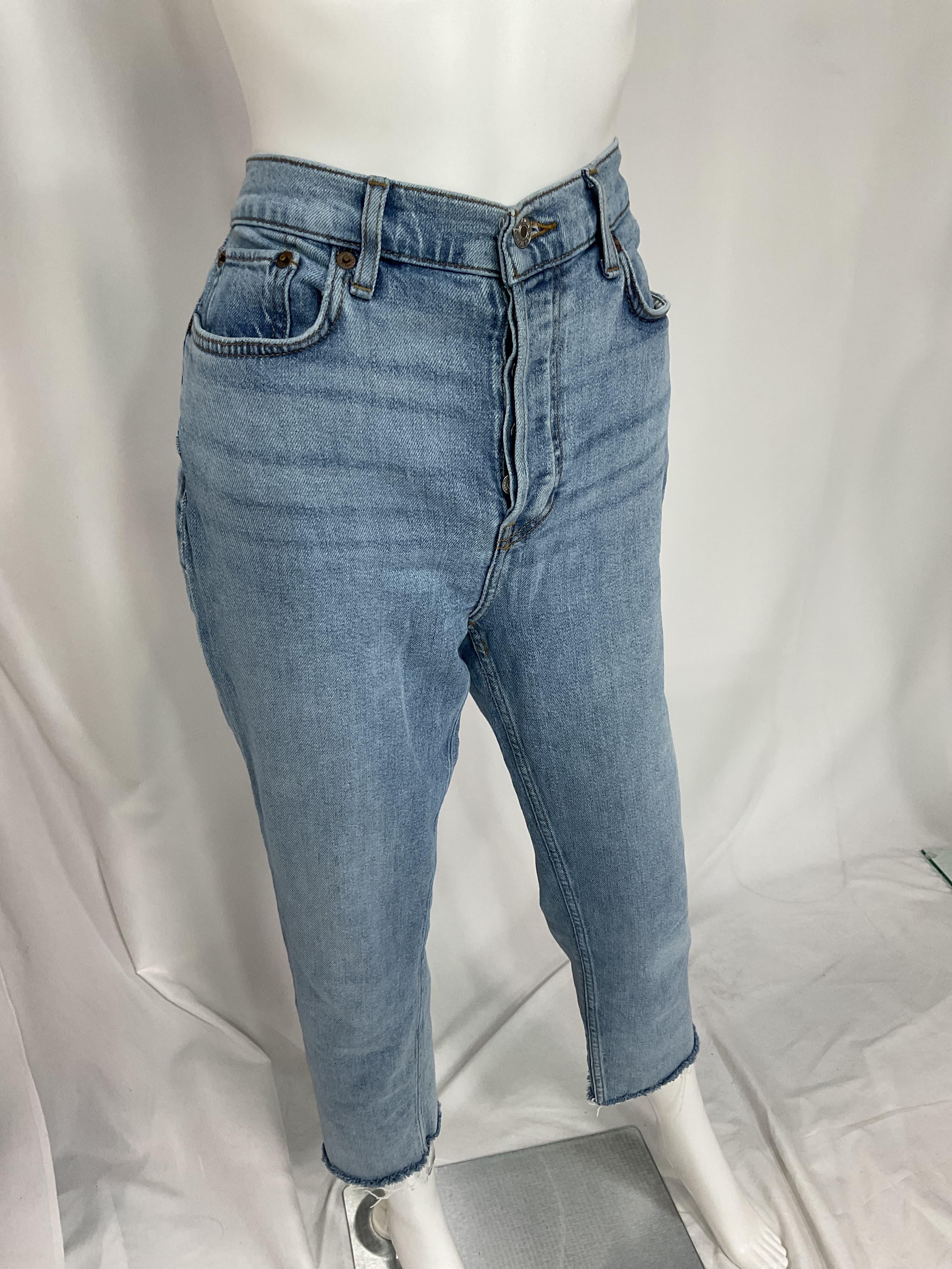 70s High Rise Comfort Stretch Stove Pipe Jeans - Image 2