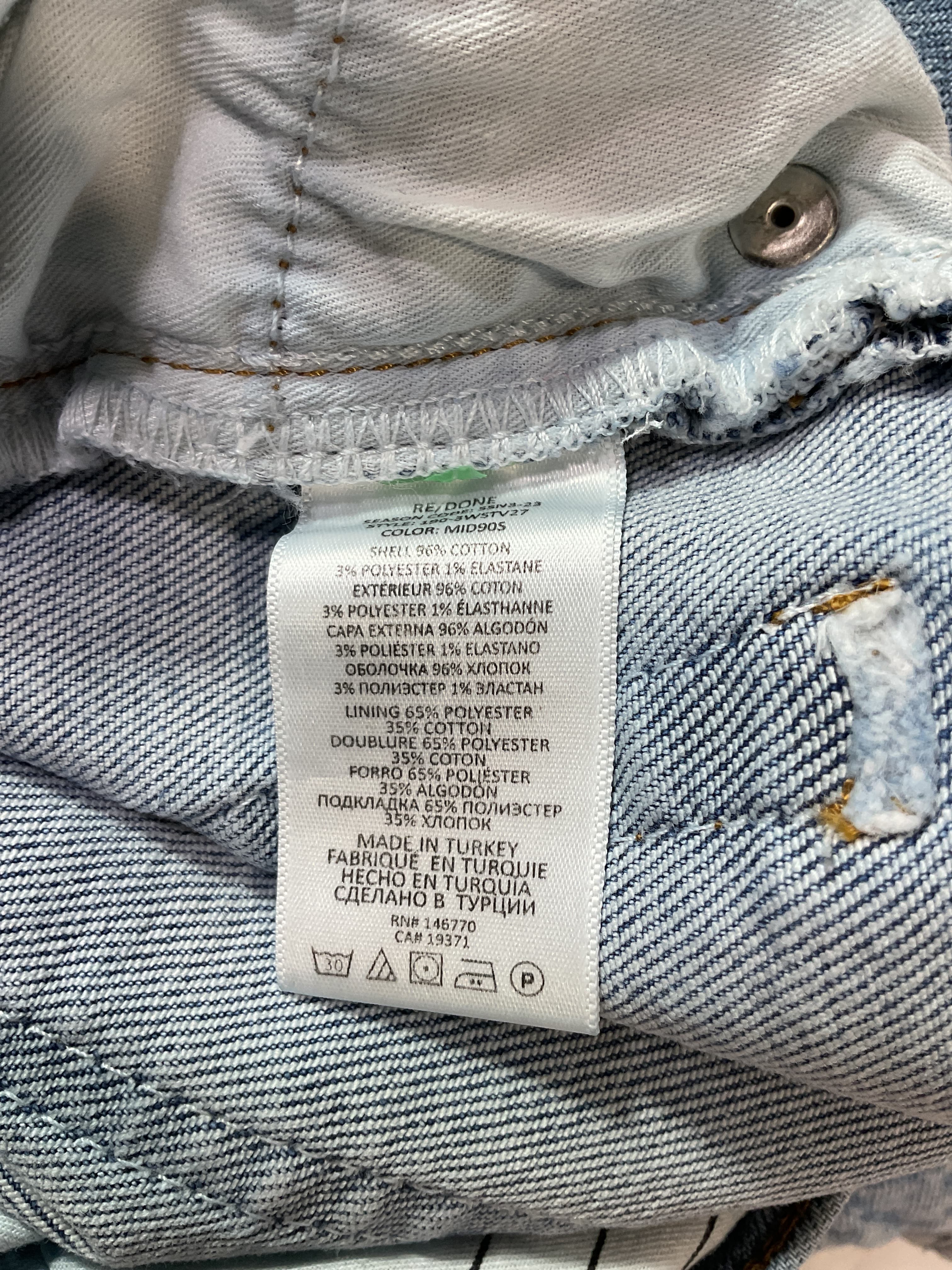 70s High Rise Comfort Stretch Stove Pipe Jeans - Image 3