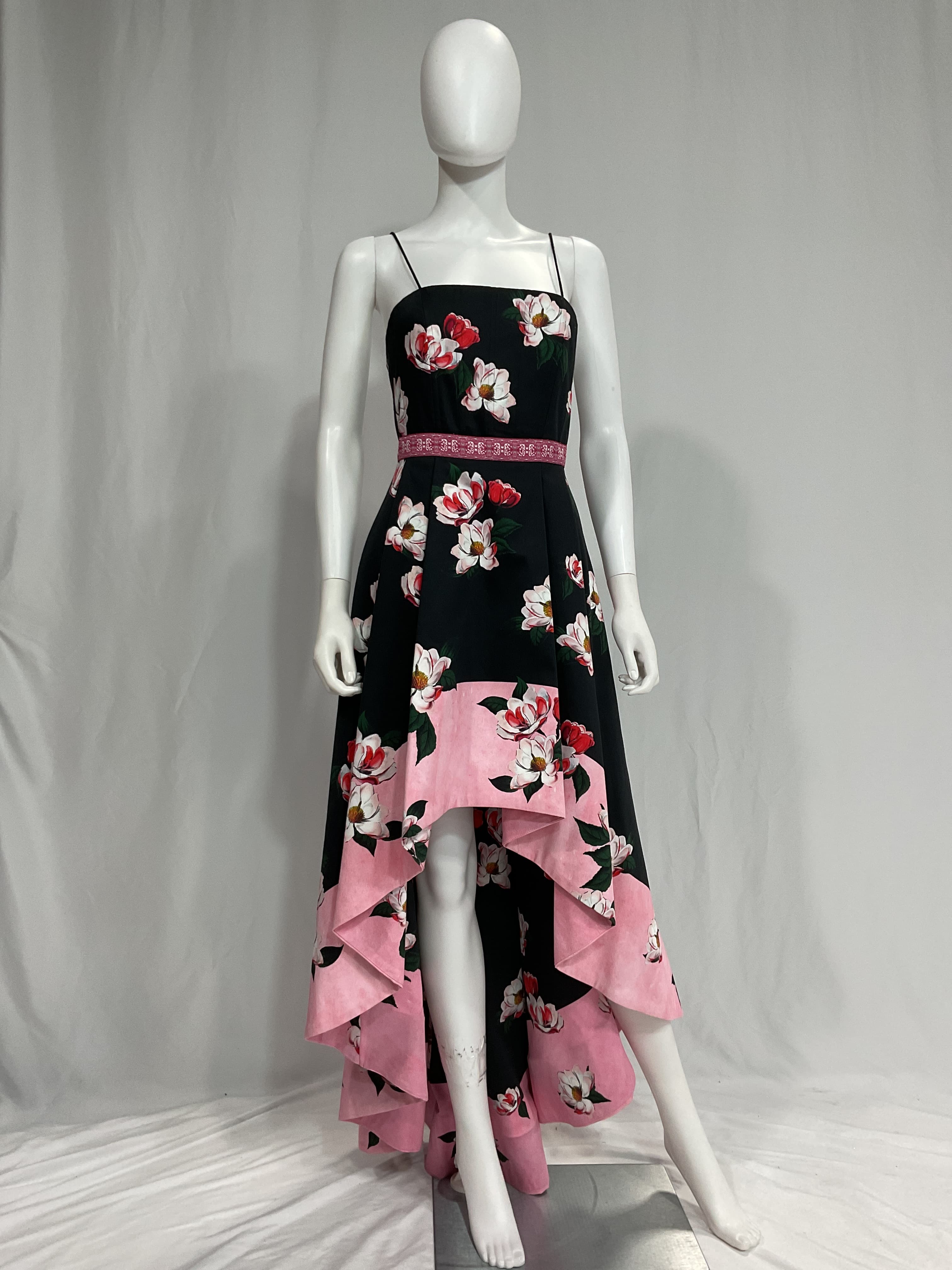 Florence Spaghetti Strap High Low Gown - Image 2