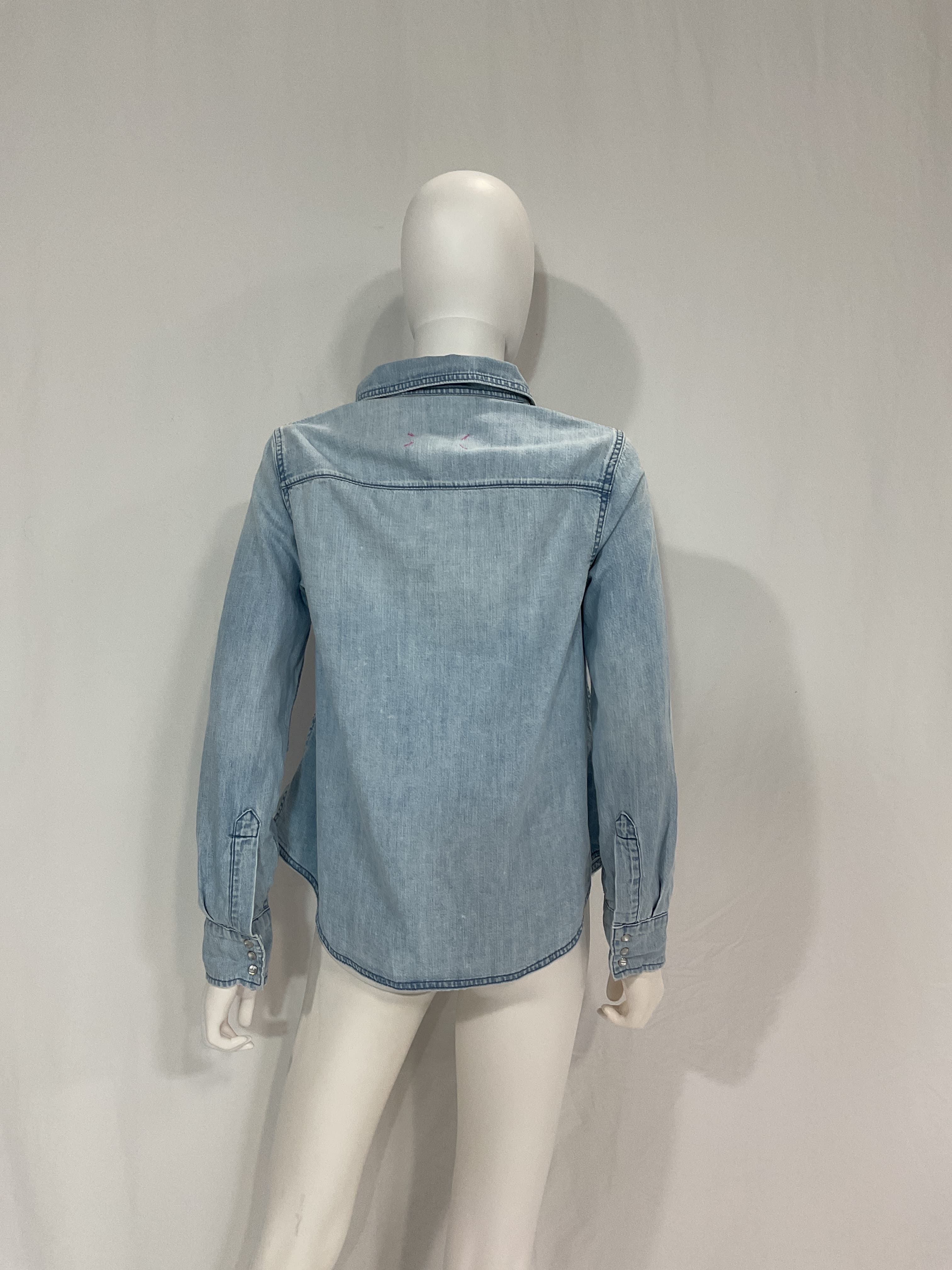 The Denim Maternity Shirt - Image 2
