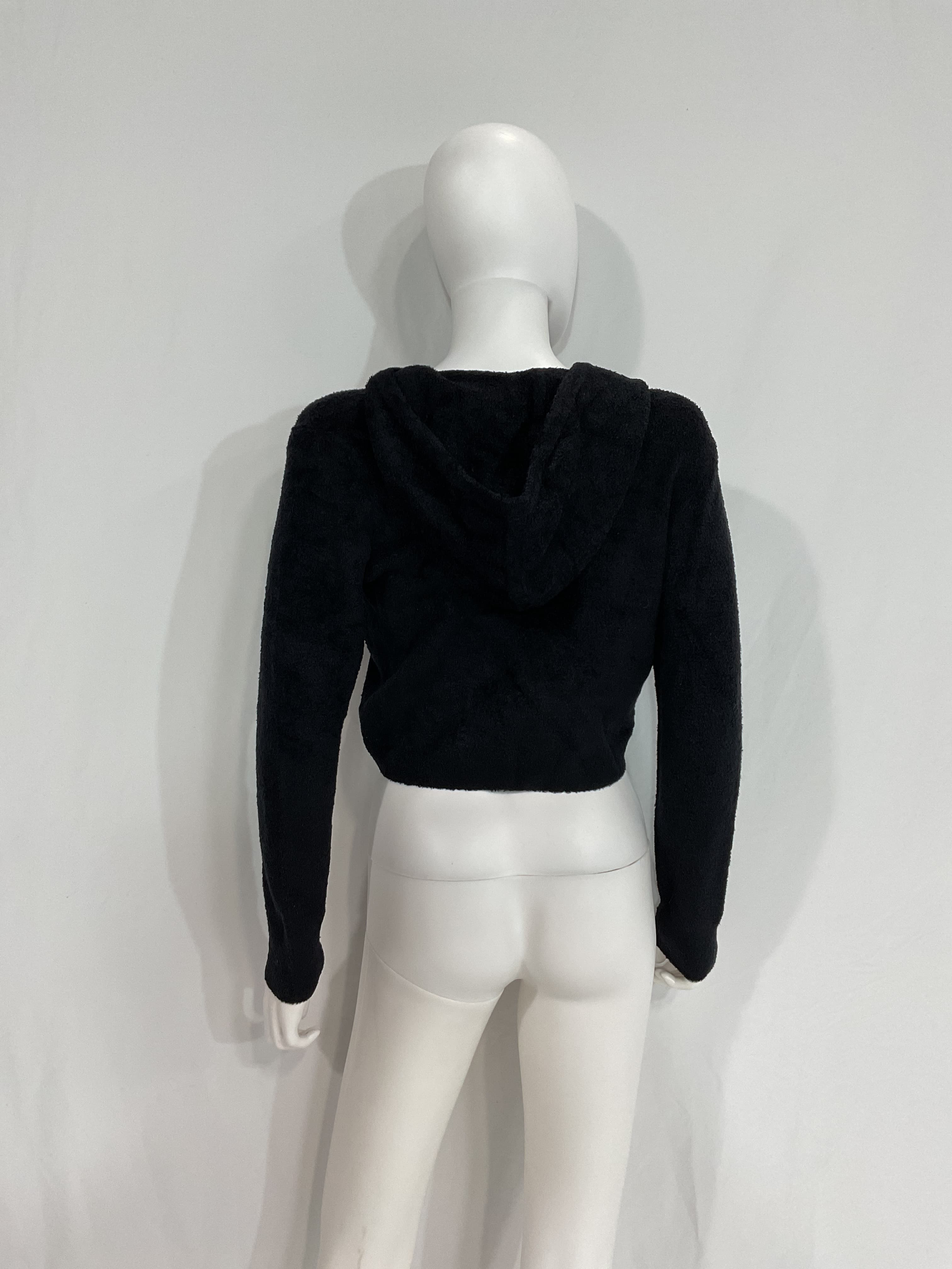Lidell Cropped Zip Up Hoodie - Image 3