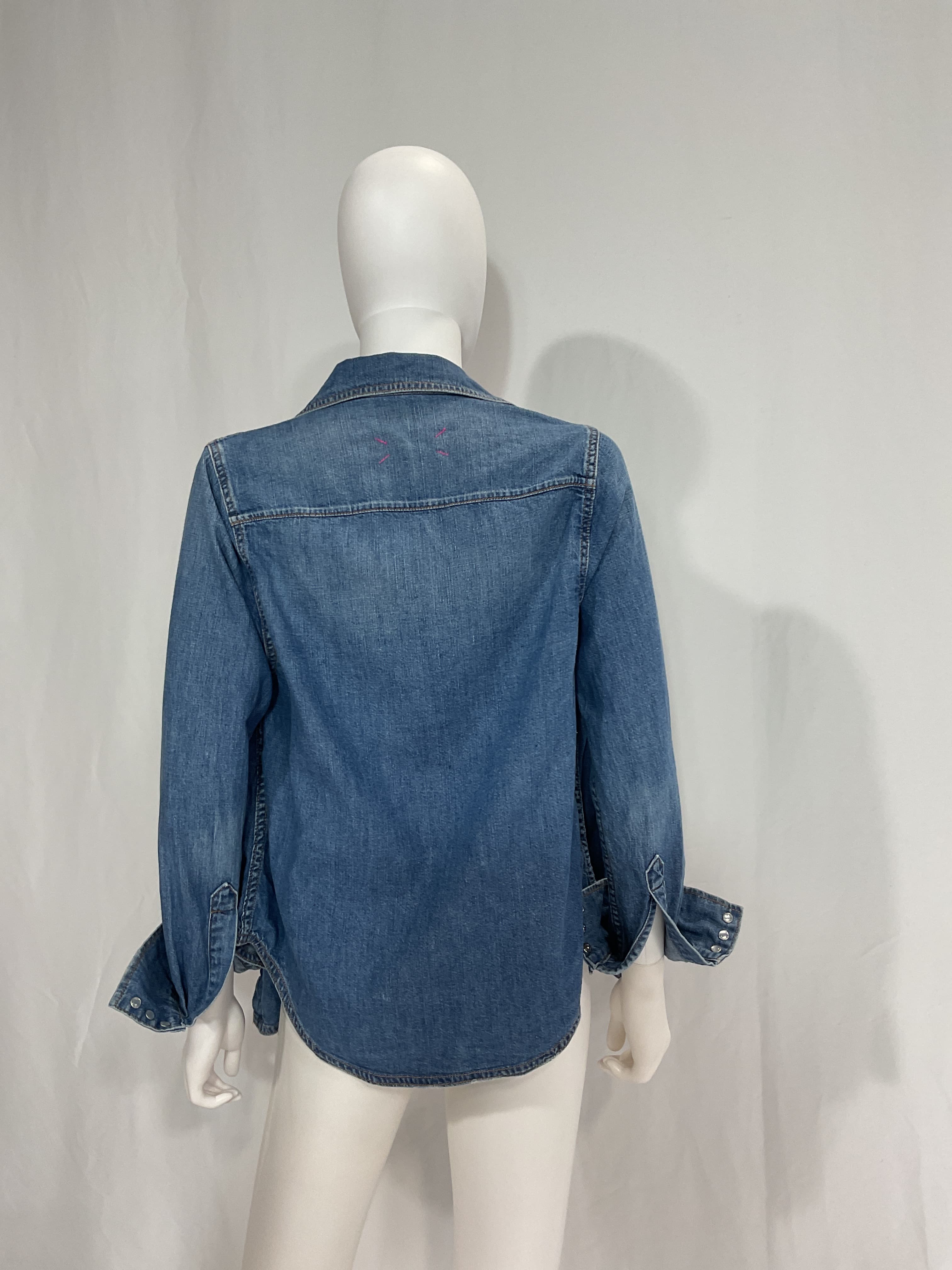 The Denim Maternity Shirt - Image 2