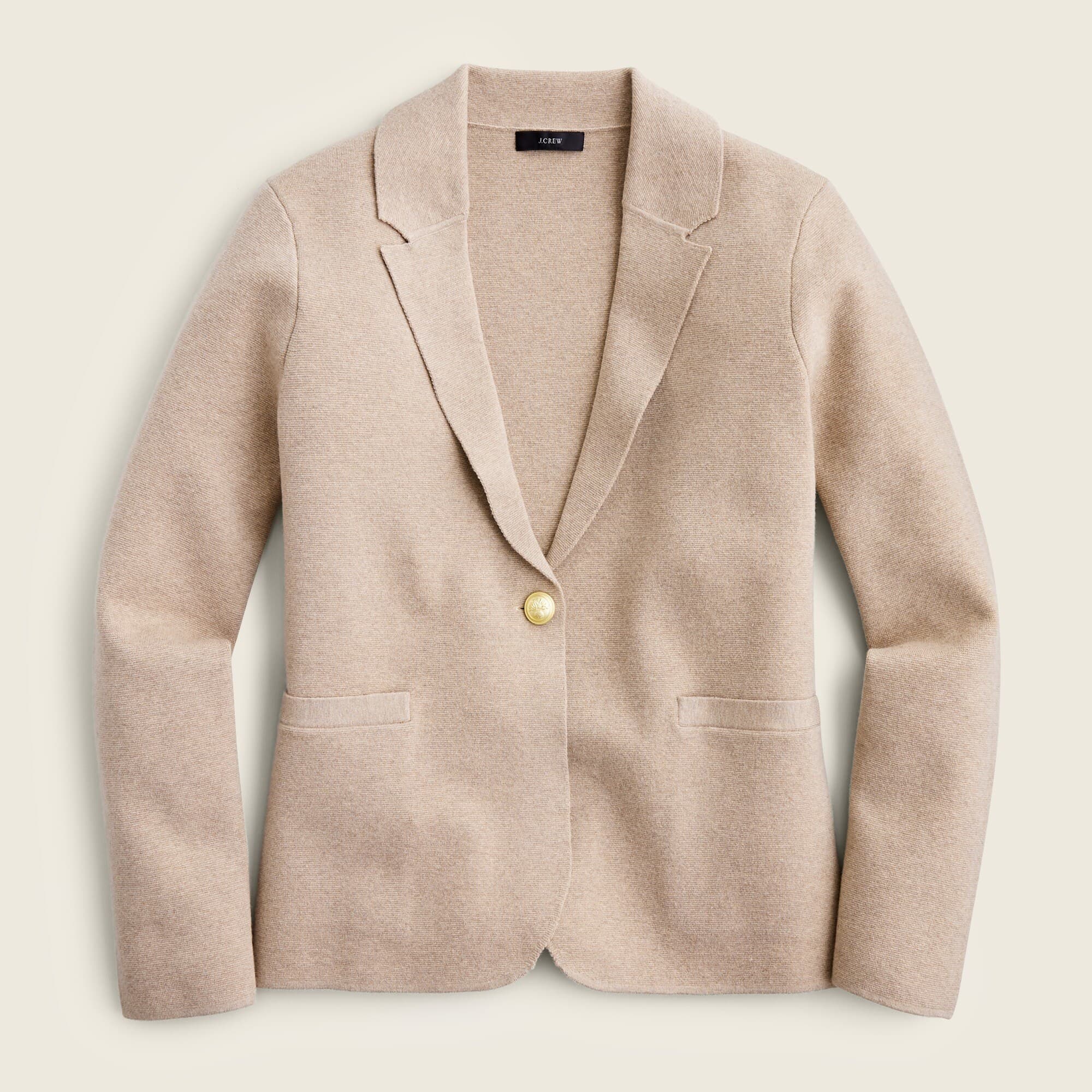 Camille Shrunken Sweater-Blazer - Image 1