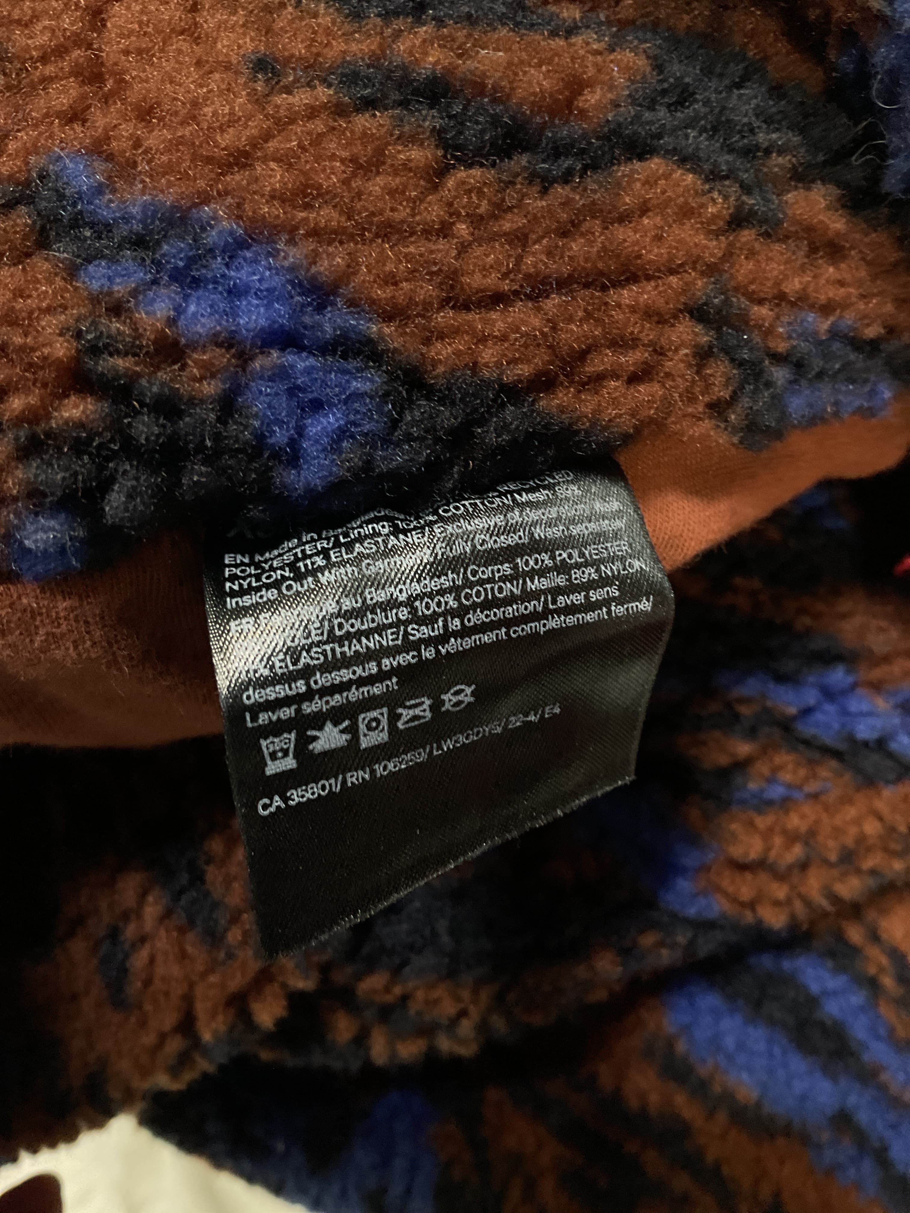 Scuba Oversized Fleece Funnel Neck - Image 3