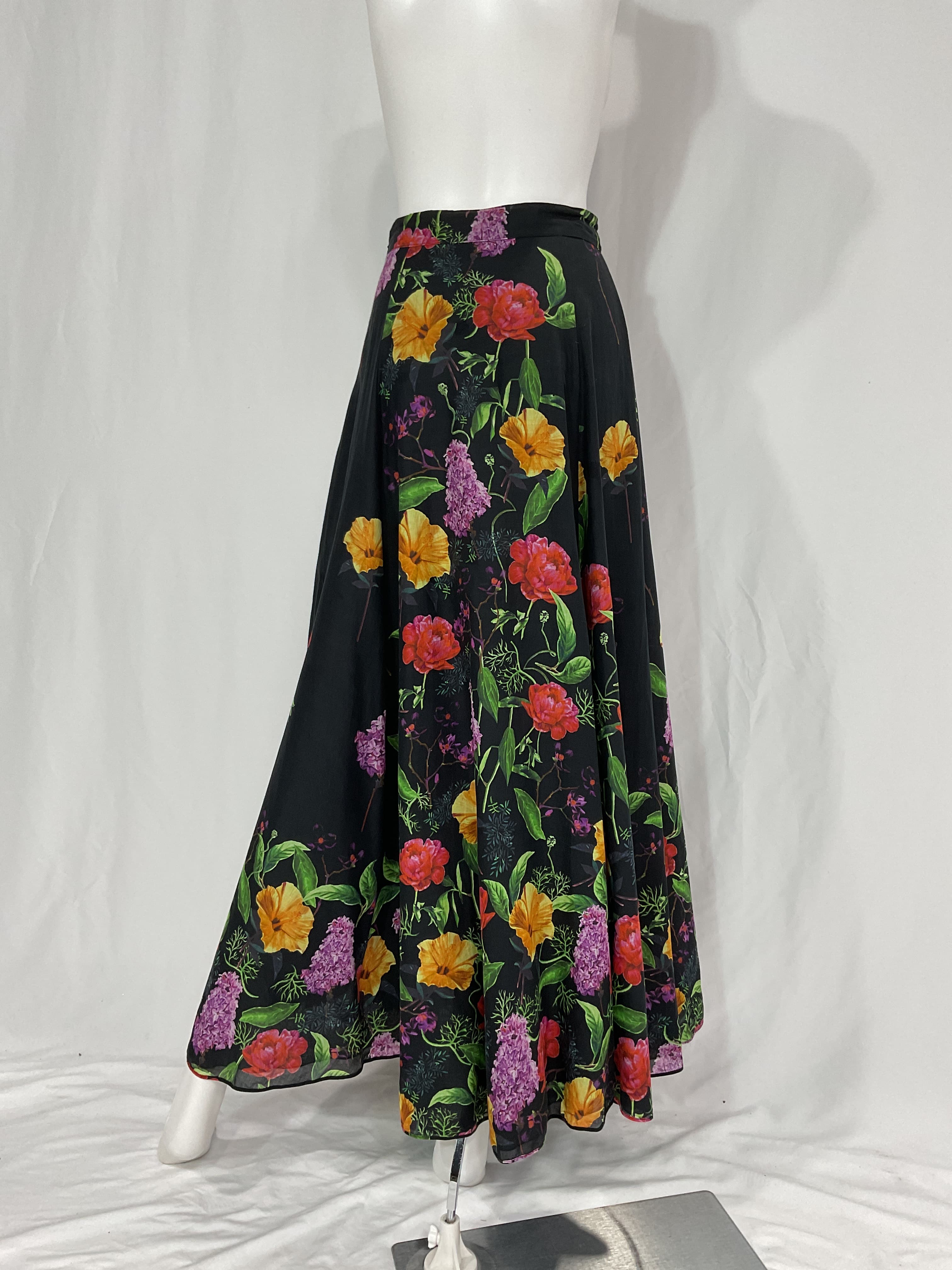 Tana Long Skirt In Black Bonita - Image 3