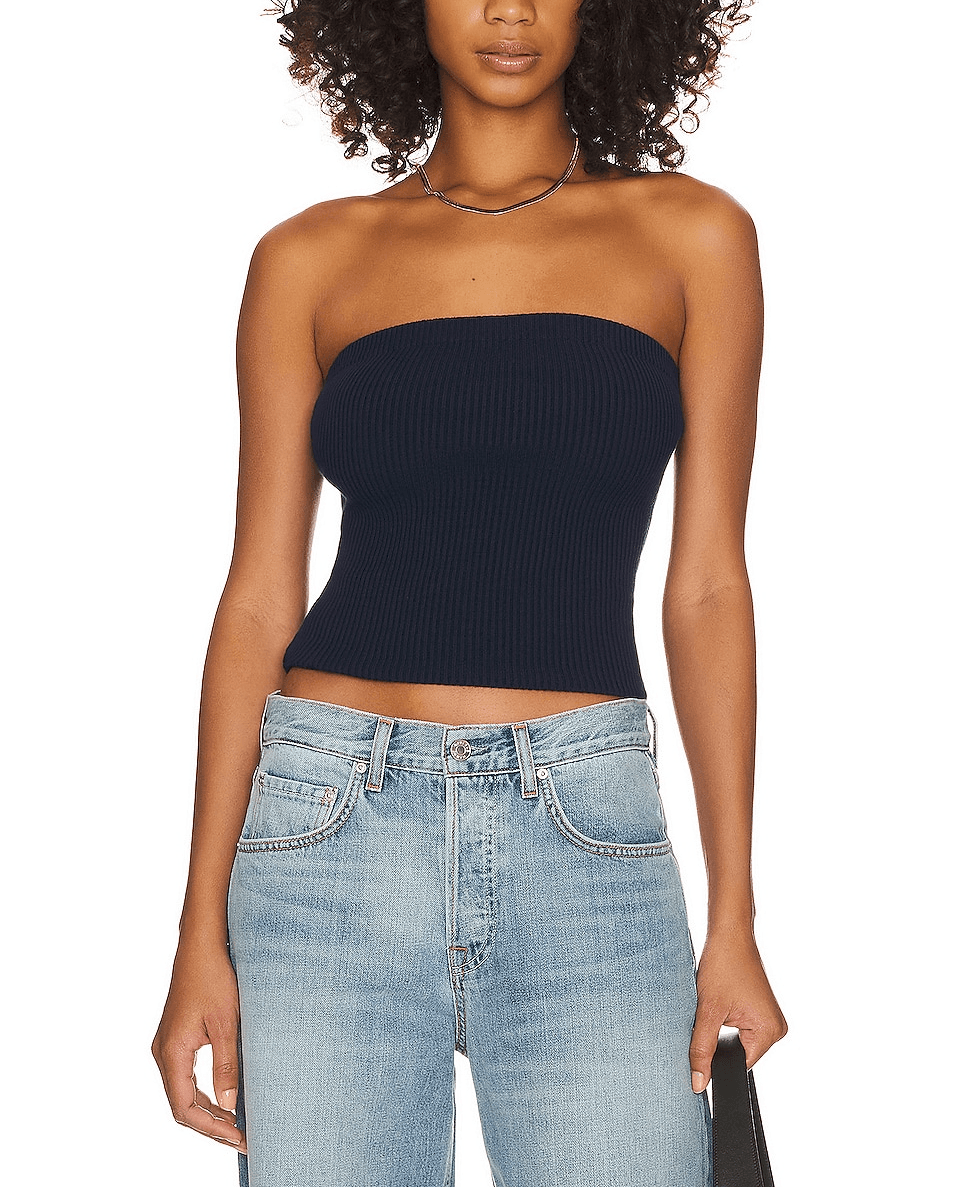 Notin Rib Knit Tube Top - Image 1